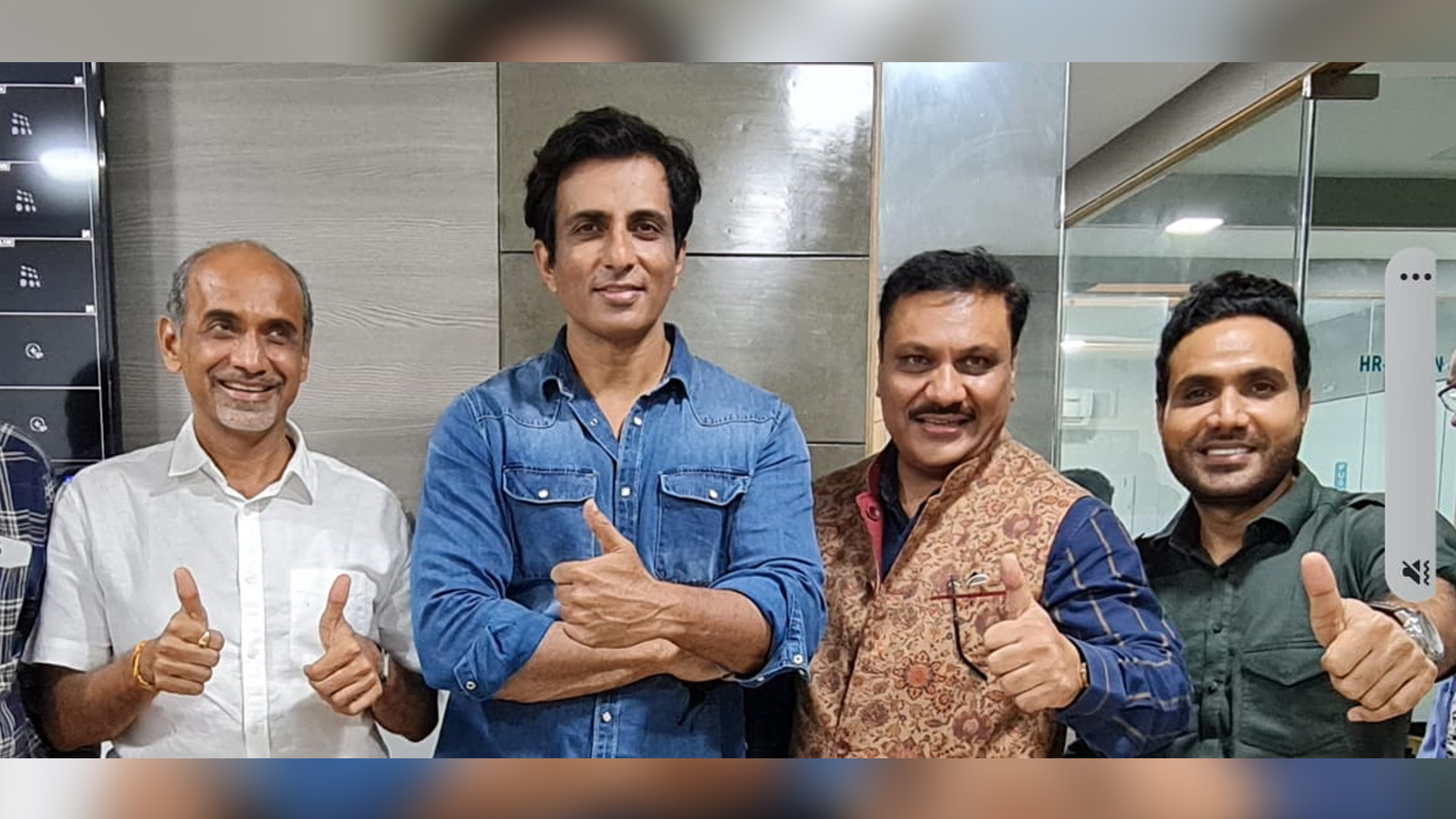 Sonu Sood raises a toast to Salim’s Covid-19 relief efforts