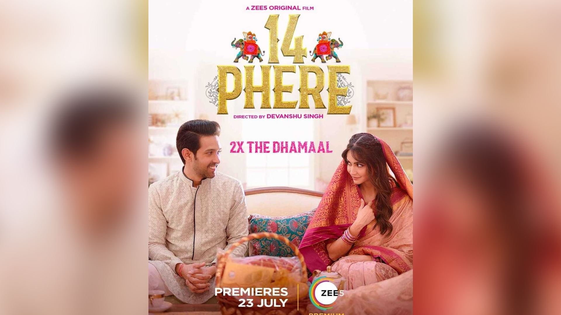 ZEE5 to premiere Vikrant Massey and Kriti Kharbanda’s ‘14 Phere’ on 23rd July