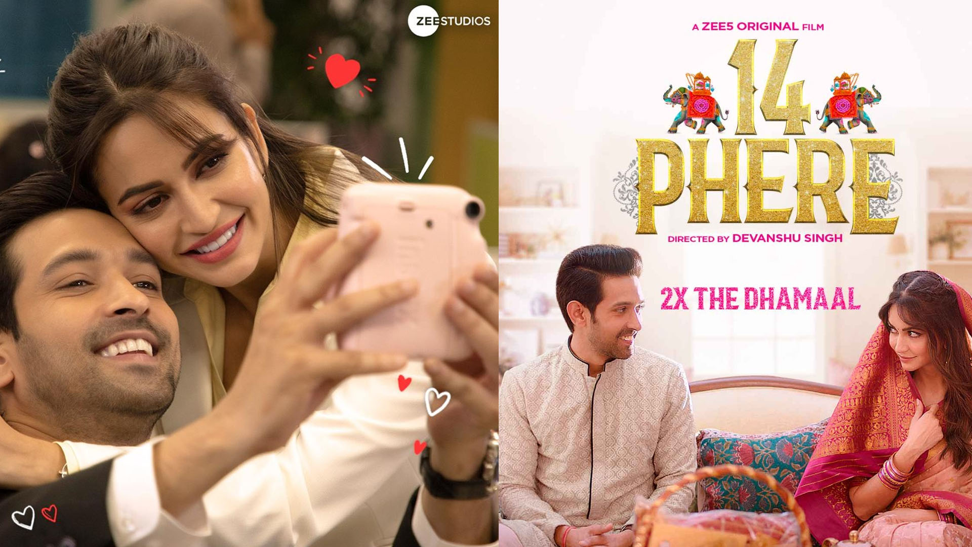 Kriti Kharbanda and Vikrant Massey are one exciting and talented pair to look forward to in the film, 14 Phere! 