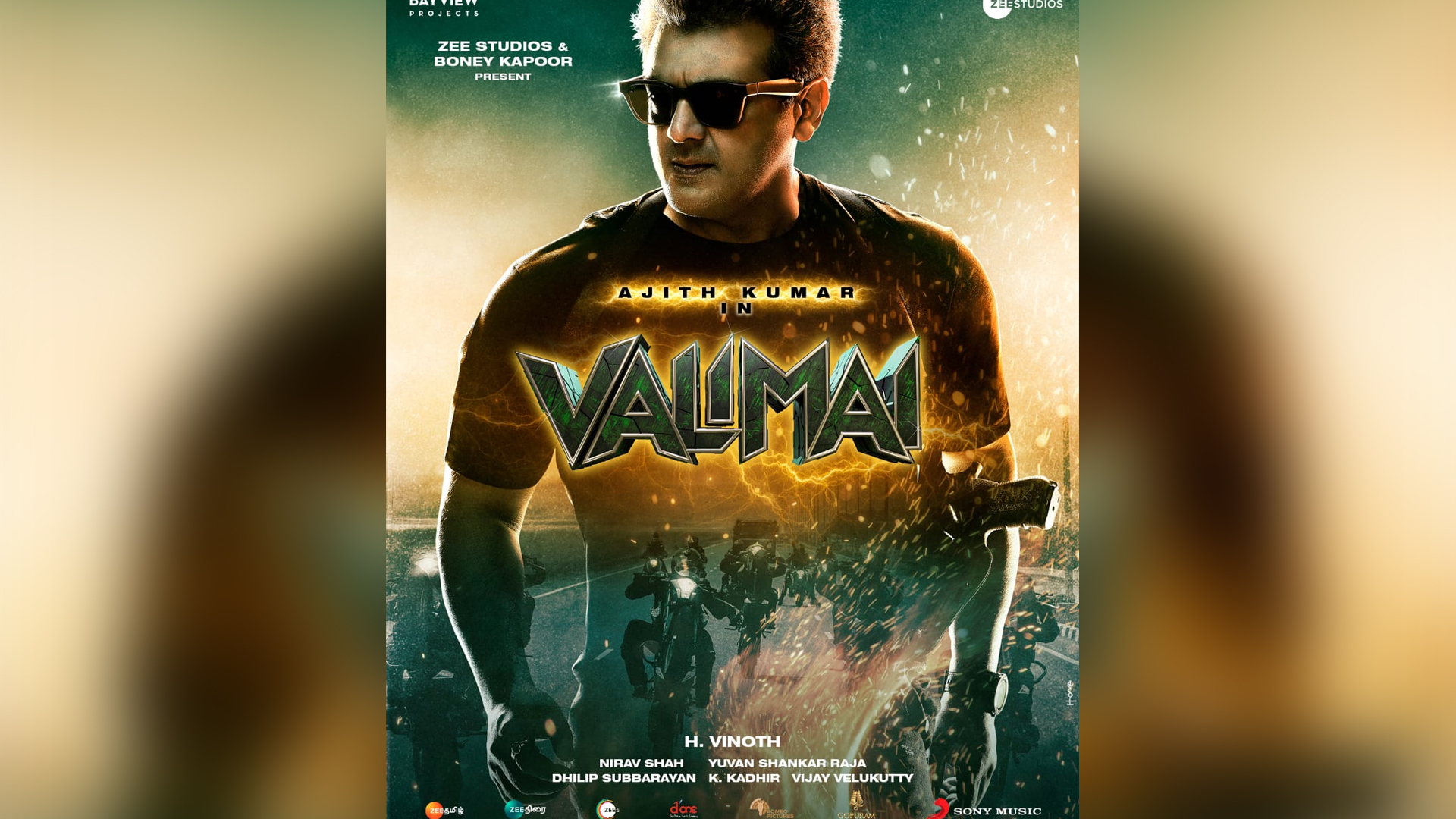 Ajith Kumar starrer Valimai’s motion poster launched