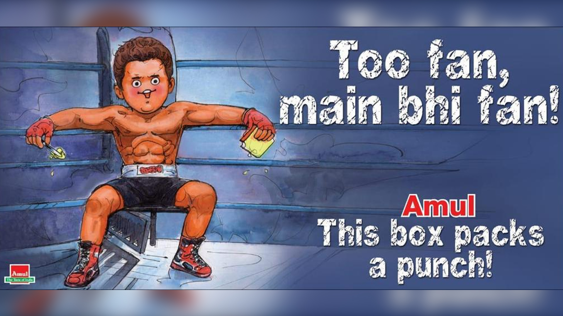 Toofaan packs a punch as Amul gives a shoutout to Farhan Akhtar’s film with its latest topical