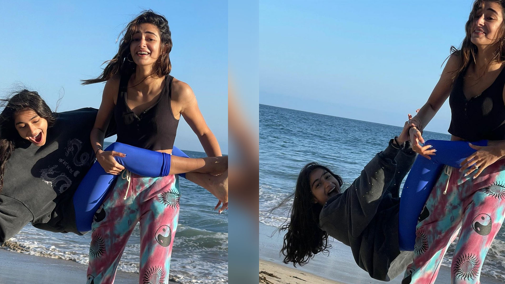 Ananya Panday shares cute and goofy photos with sister, Rysa and any sibling would relate, see below!