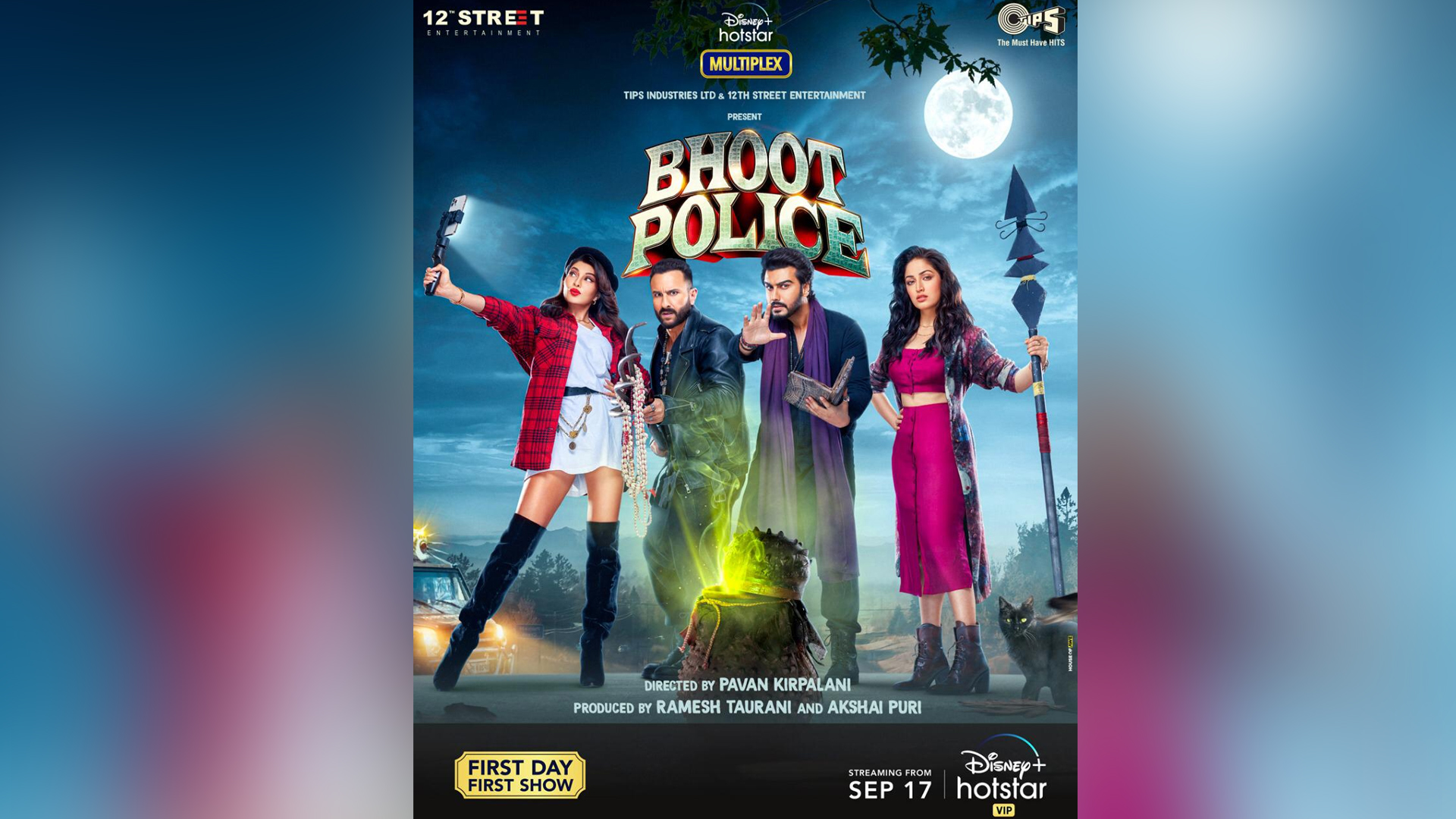 Bhoot Police, the fun horror adventure unveils on 17th September!