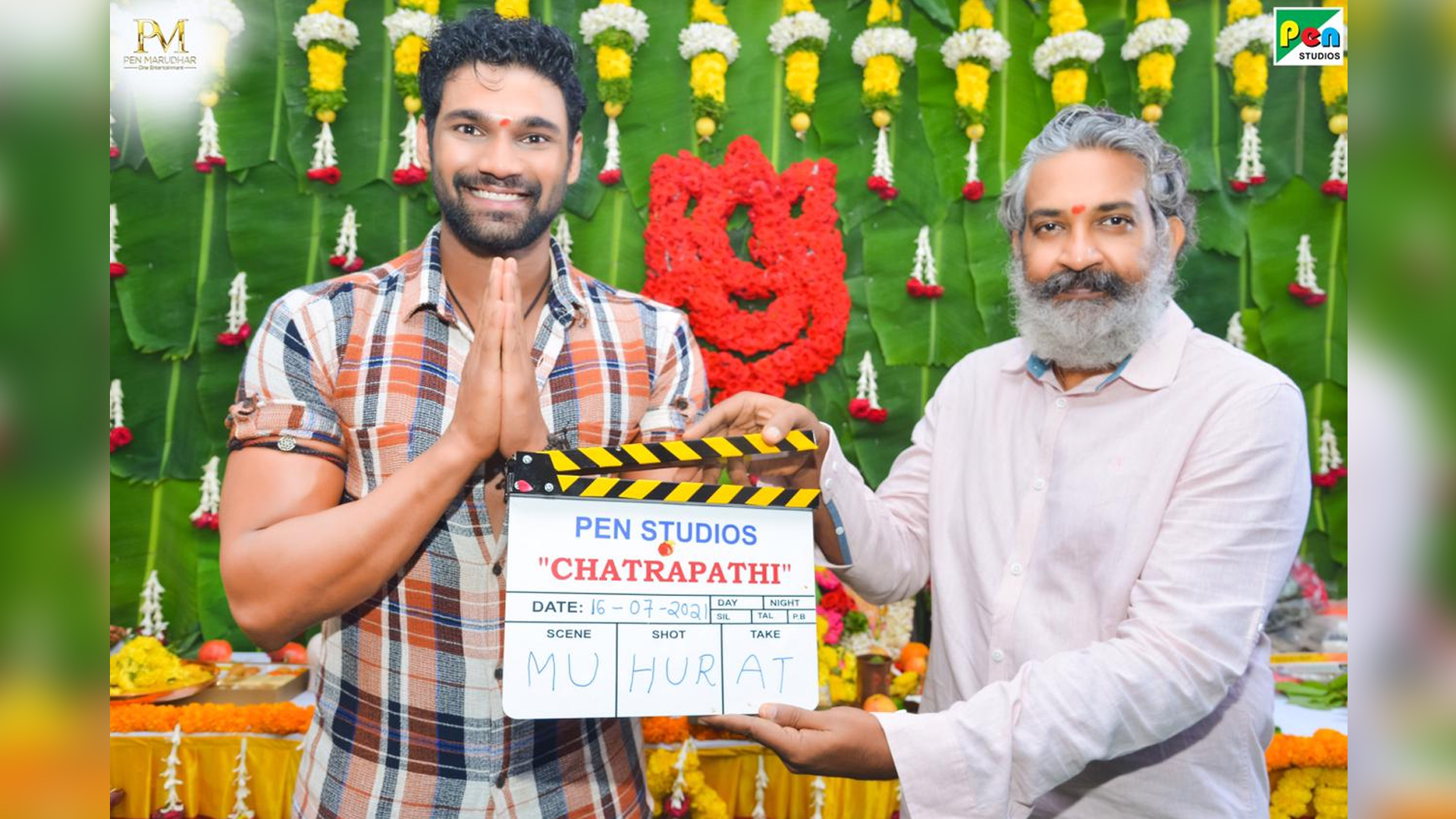 Double Mass Combo @BSaiSreenivas & #VVVinayak’s Bollywood Film #BSS9 has launched with a formal Pooja Ceremony