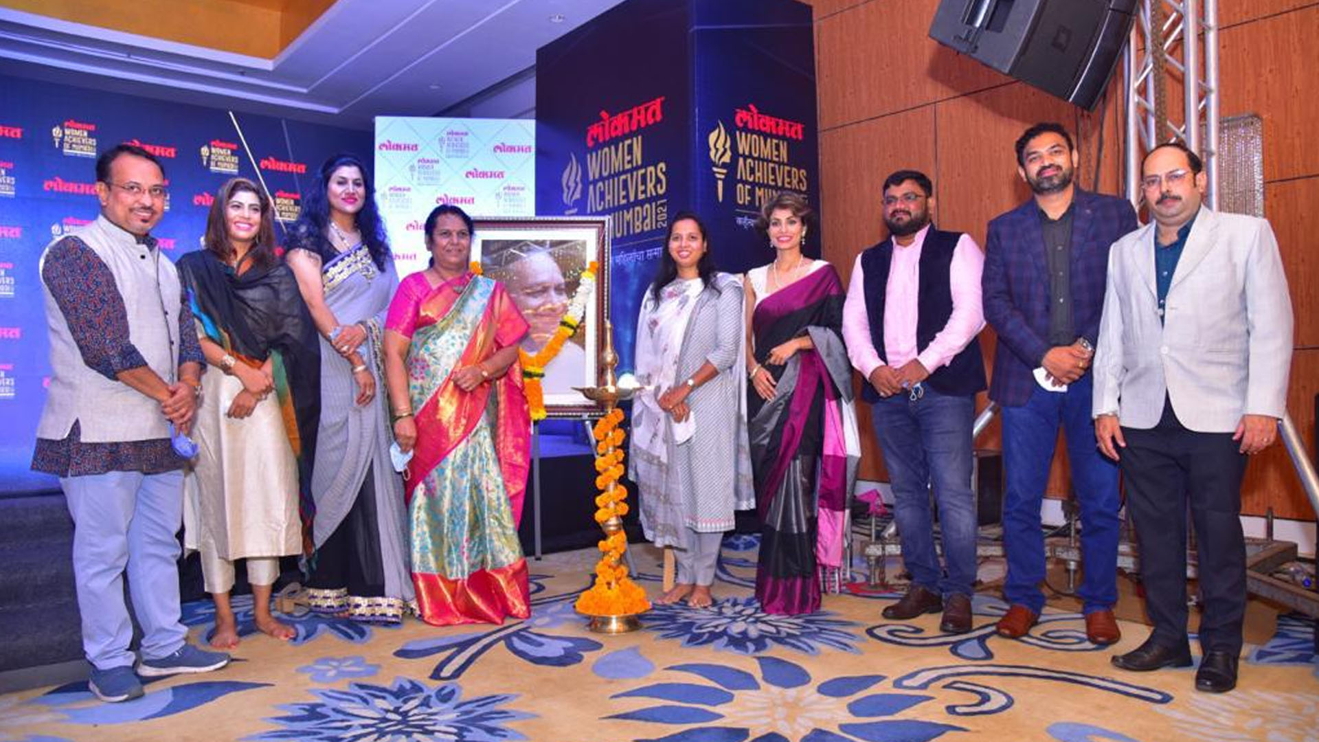 Dr. Nivedita Shreyans , Educationist and Wellness Expert, Director Public Relations & Corporate Communications, Pillai Group of Institutions and Meditation Trainer Heartfulness Institute was the guest of honor to felicitate winners of Women’s Achiever’s Award organised by Lokmat