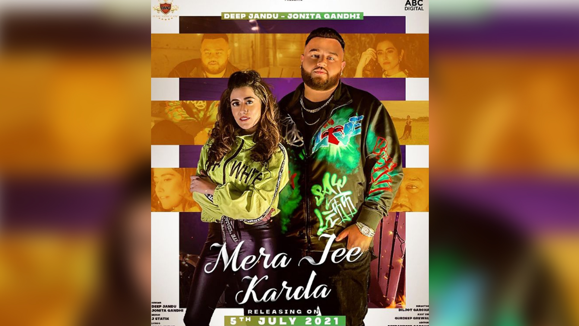 Jonita Gandhi and Deep Jandu collaborate for a new Punjabi single – Mera Jee Karda