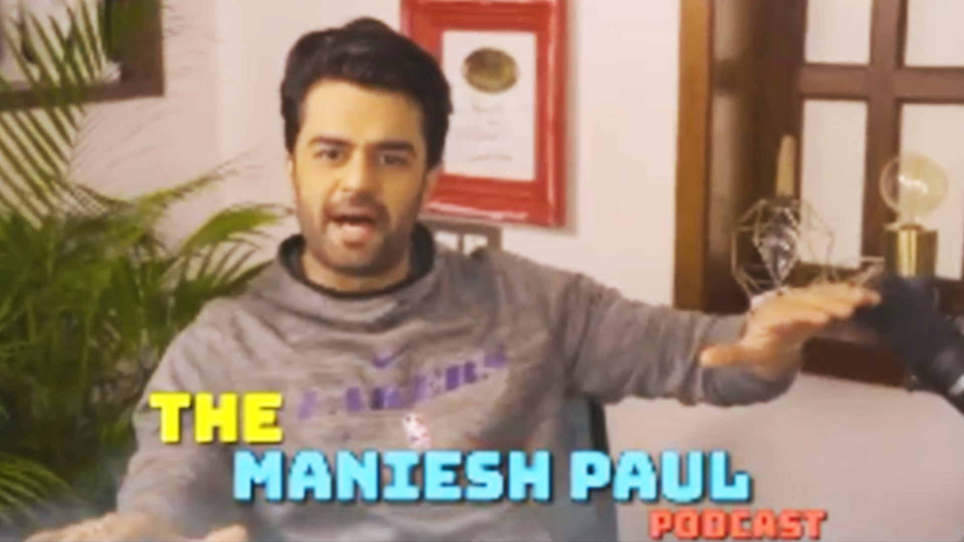 ‘The Maniesh Paul Podcast’ now shifts to studio, actor reveals in a fun Instagram reel