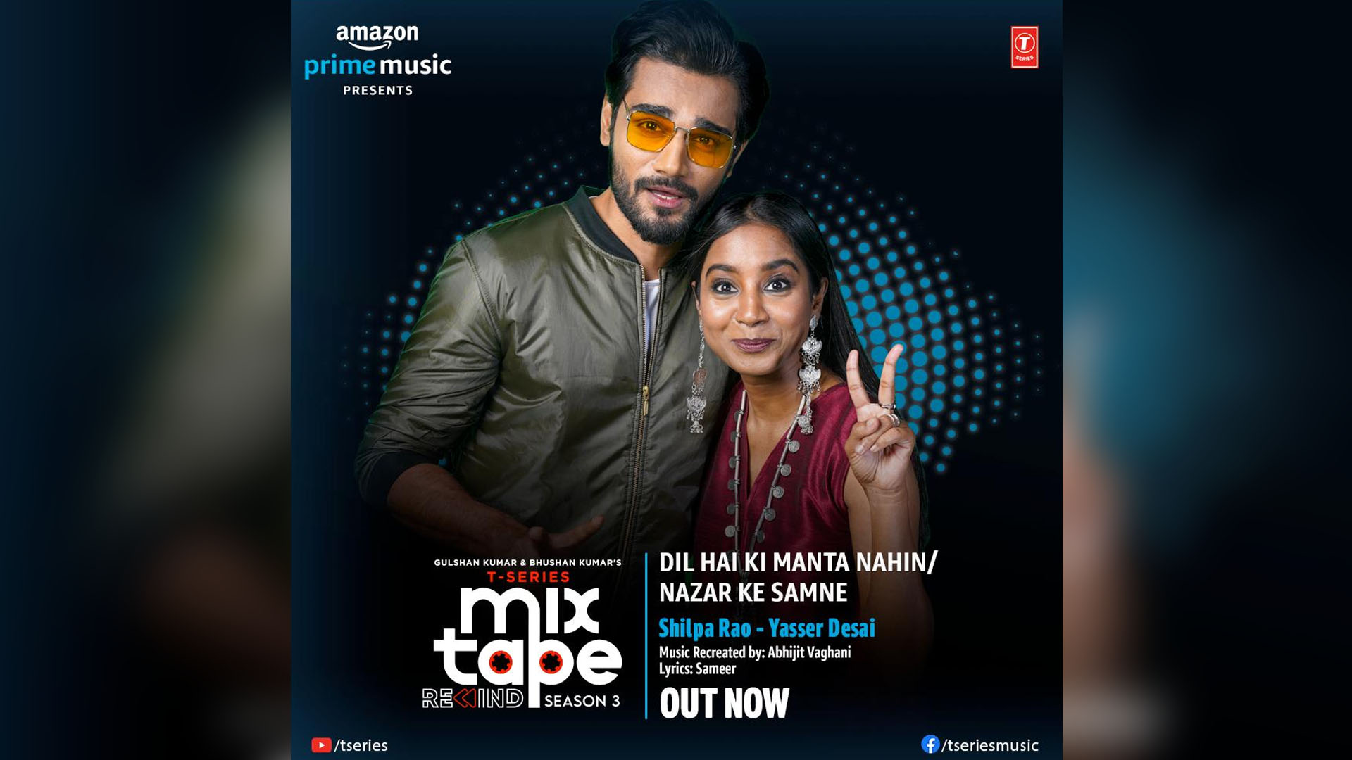 Shilpa Rao & Yasser Desai’s soulful vocals enthrall in the 3rd Season of Bhushan Kumar’ T -Series’ MixTape Rewind, presented by Amazon Prime Music!