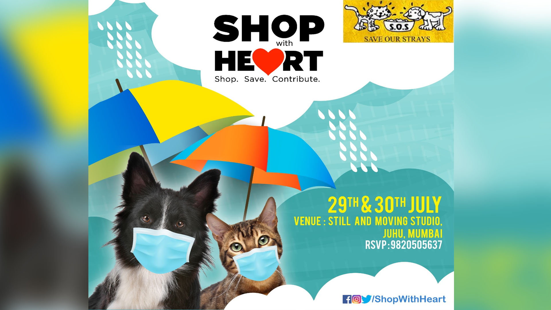 Varsha Taurani (Tips Industries Ltd) and Shanti Sivaram of (Bling & Ellipsis Ent) are back with a monsoon season of ‘Shop with Heart’.