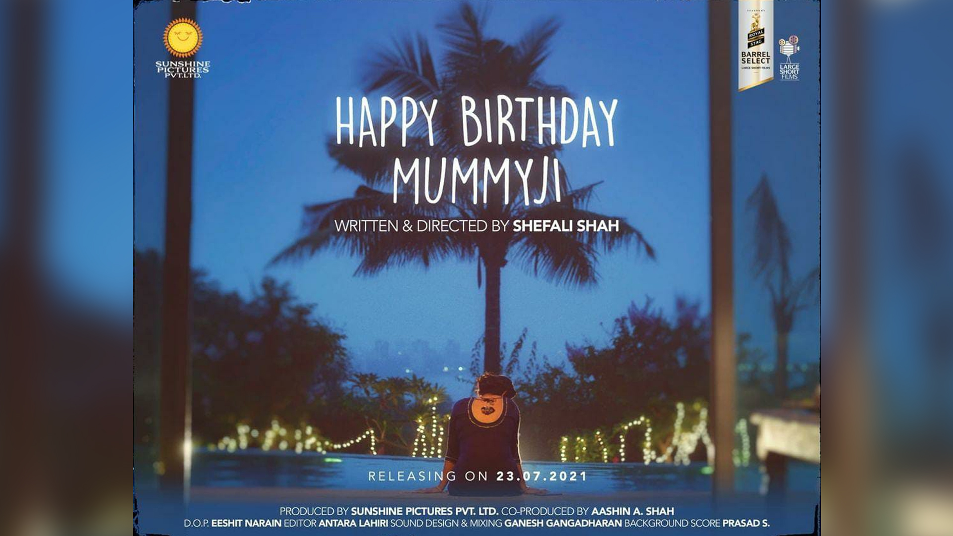 Shefali Shah shares the first poster of her directorial, Happy Birthday Mummyji. Check it out!