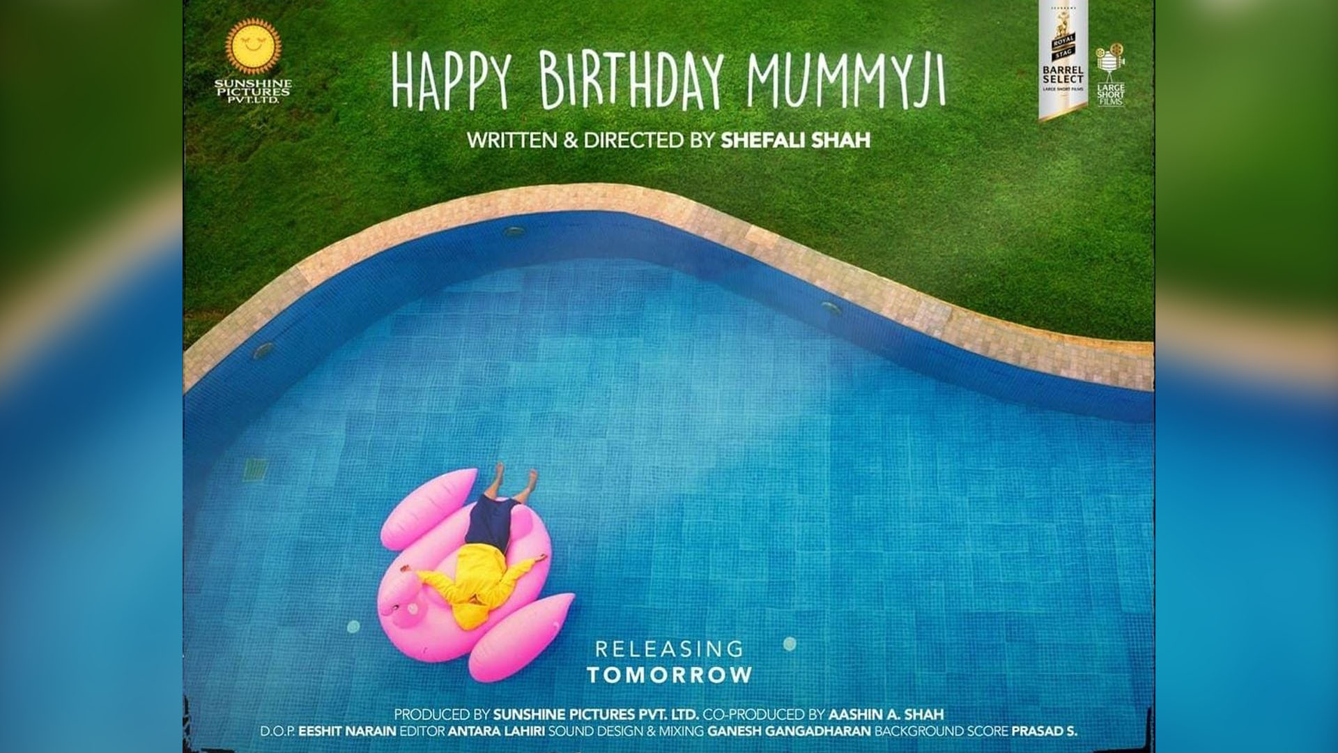 Shefali Shah launches the latest poster of her short film, Happy Birthday Mummyji ahead of its release!