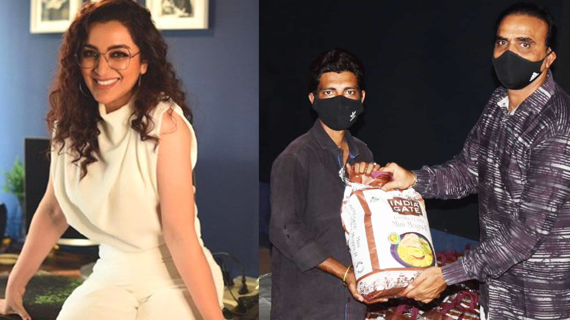 Tisca Chopra Donates Rice Packets To Theatre Workers In Interior Maharashtra Suffering From The Pandemic