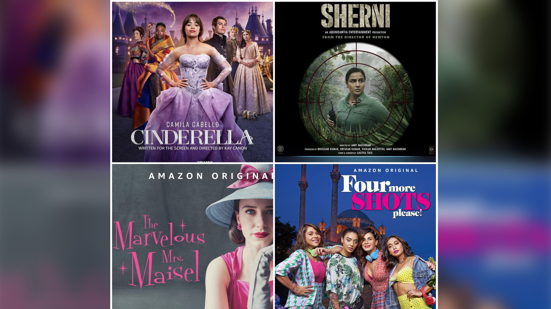 ‘Cinderella’ to ‘Sherni’ – let’s take a look at Amazon Prime Video’s palette that brings us women empowering stories we shouldn’t miss!