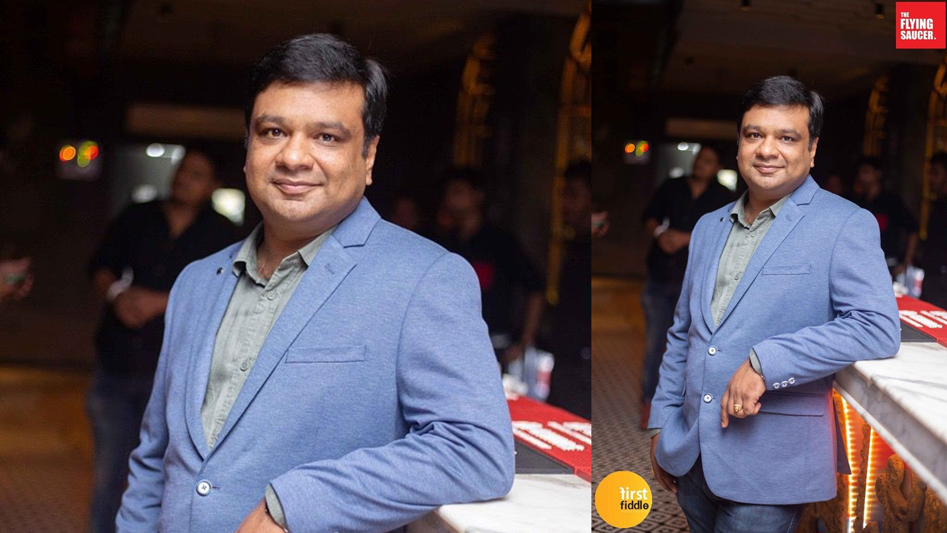 Navin Agarwal executive director First Fiddle demonstrates that hard work is enough for a man to turn his maybes into reality. The brain behind the high-profile, swanky restaurants- Lord of the Drinks, JLWA and Flying Saucer