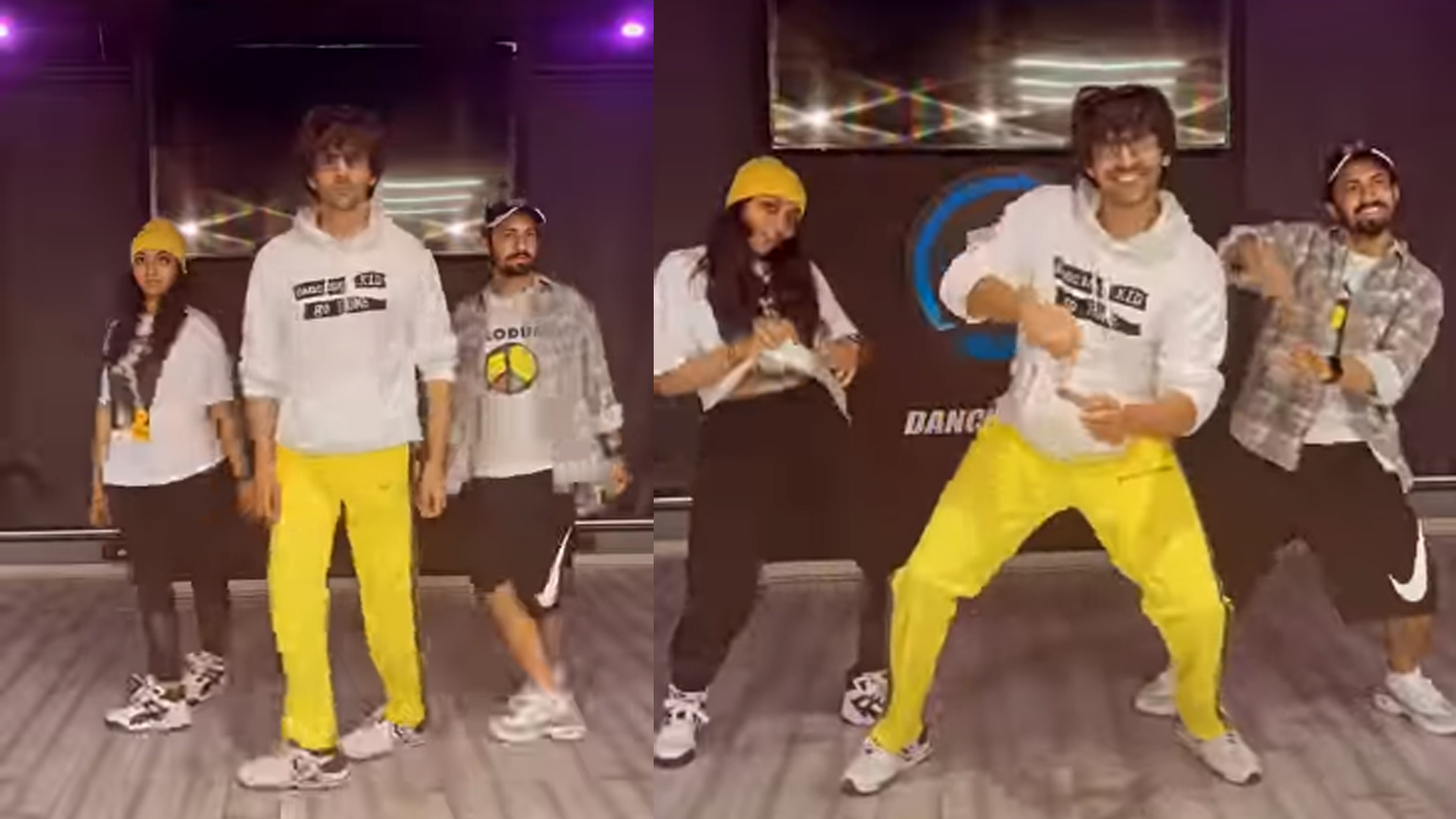 Can’t decide what’s more fun? Kartik Aaryan’s dance moves or his caption 