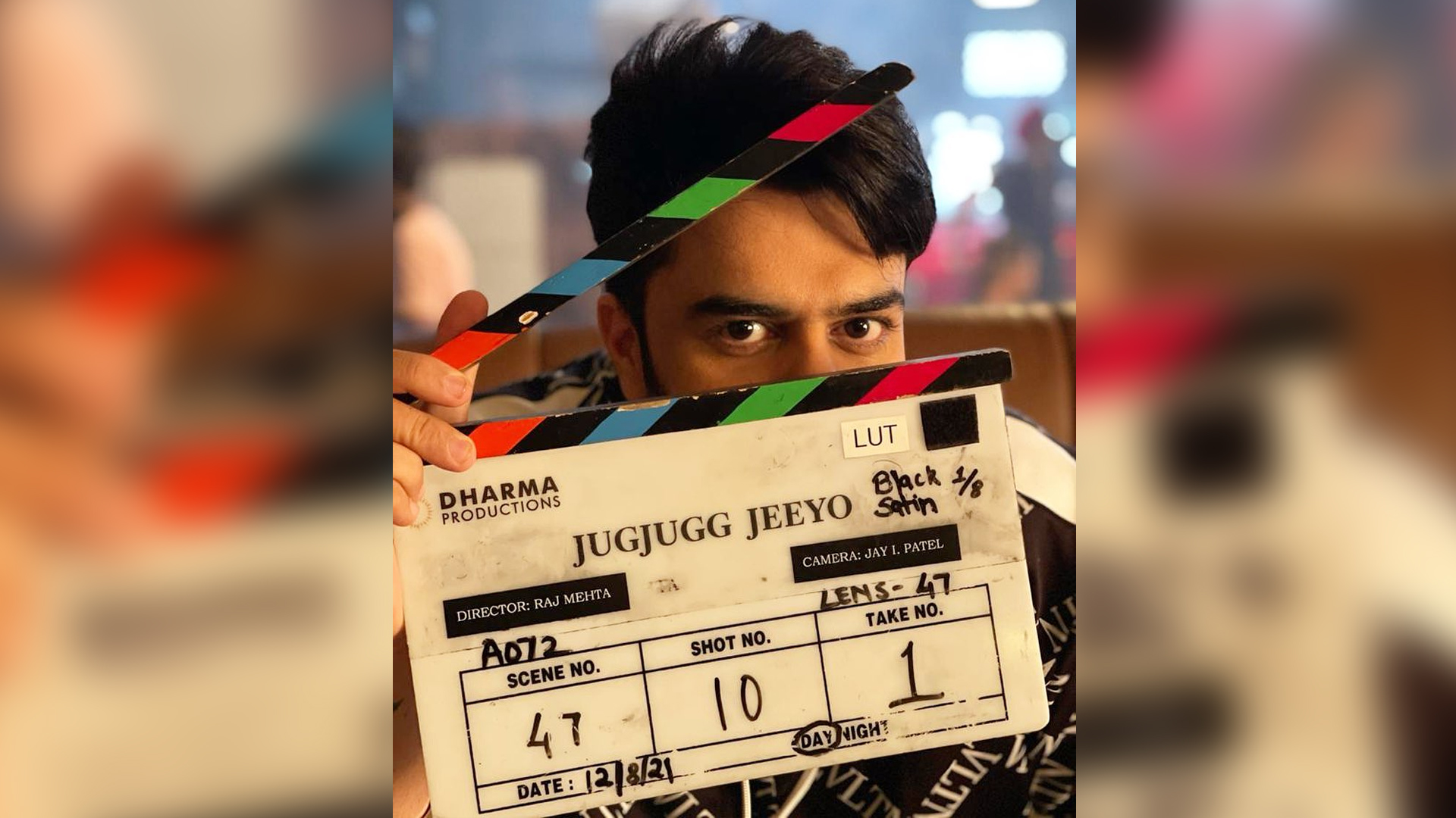 Maniesh Paul returns to the sets of Jug Jugg Jeeyo