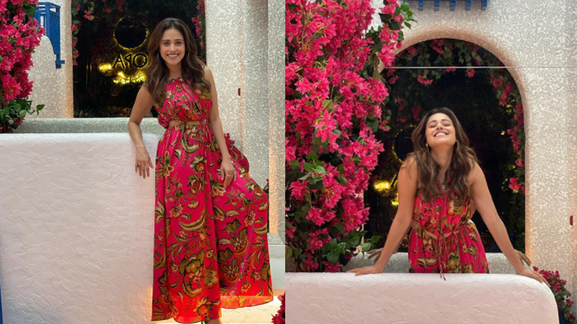 Nushrratt Bharuccha gives some major fashion goals in her Red Floral One piece