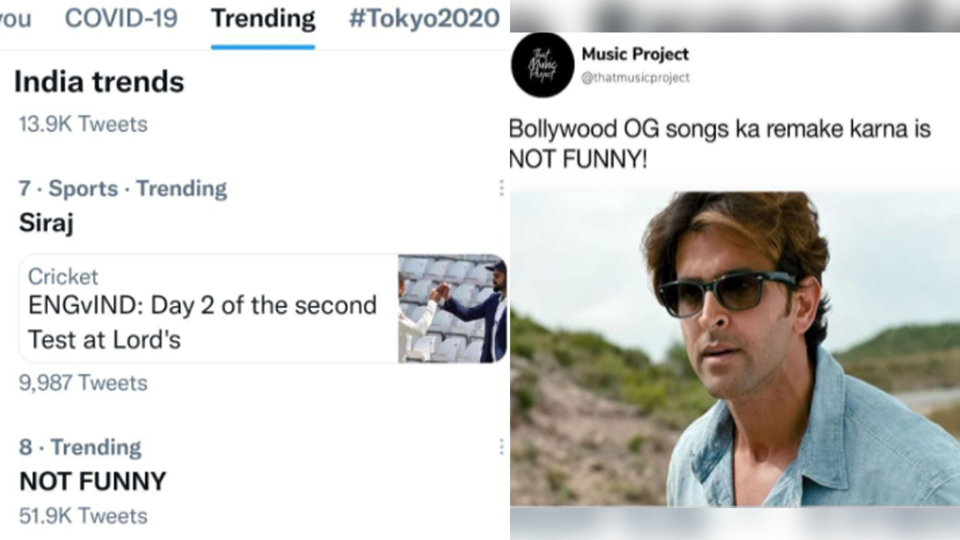 Netizens identify with Hrithik Roshan’s ‘Not Funny’ Dialogue – sparks excited social media conversations!