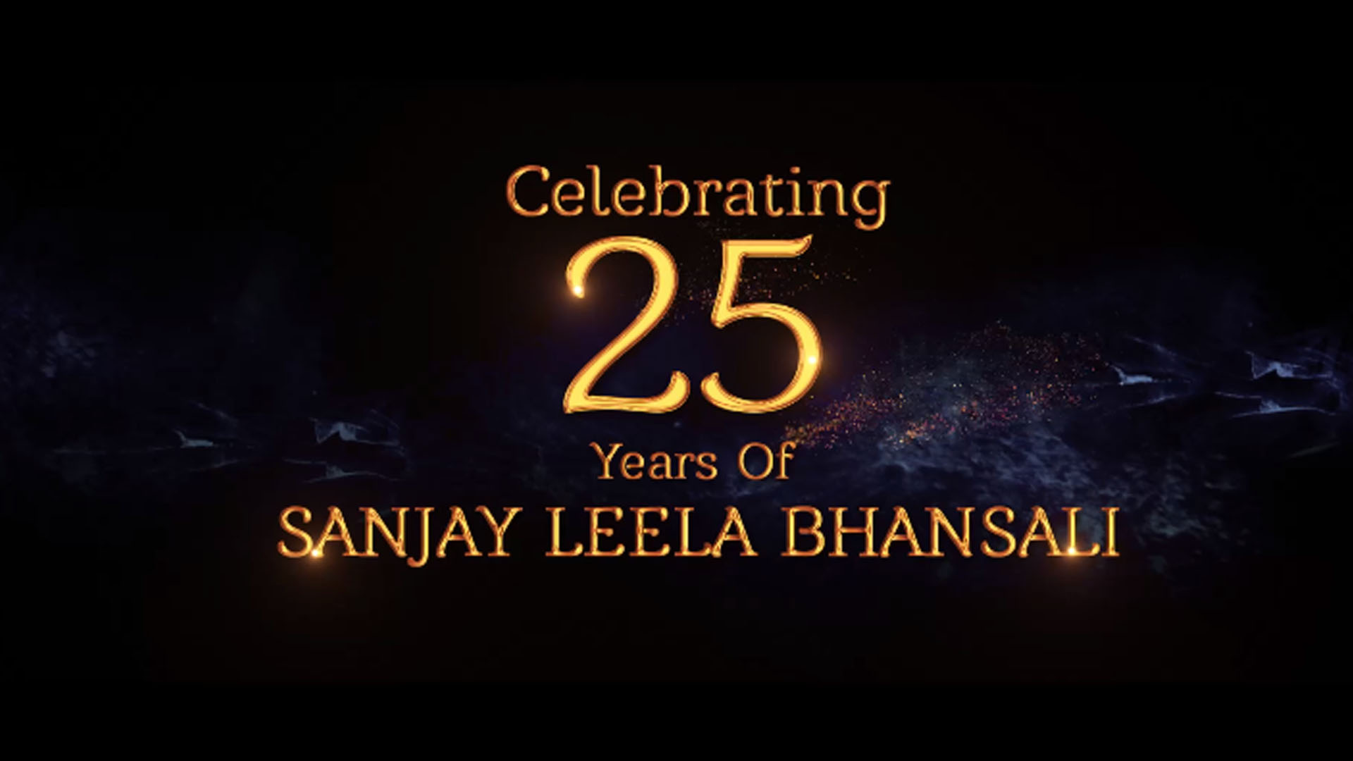 Celebrating 25 years of Sanjay Leela Bhansali