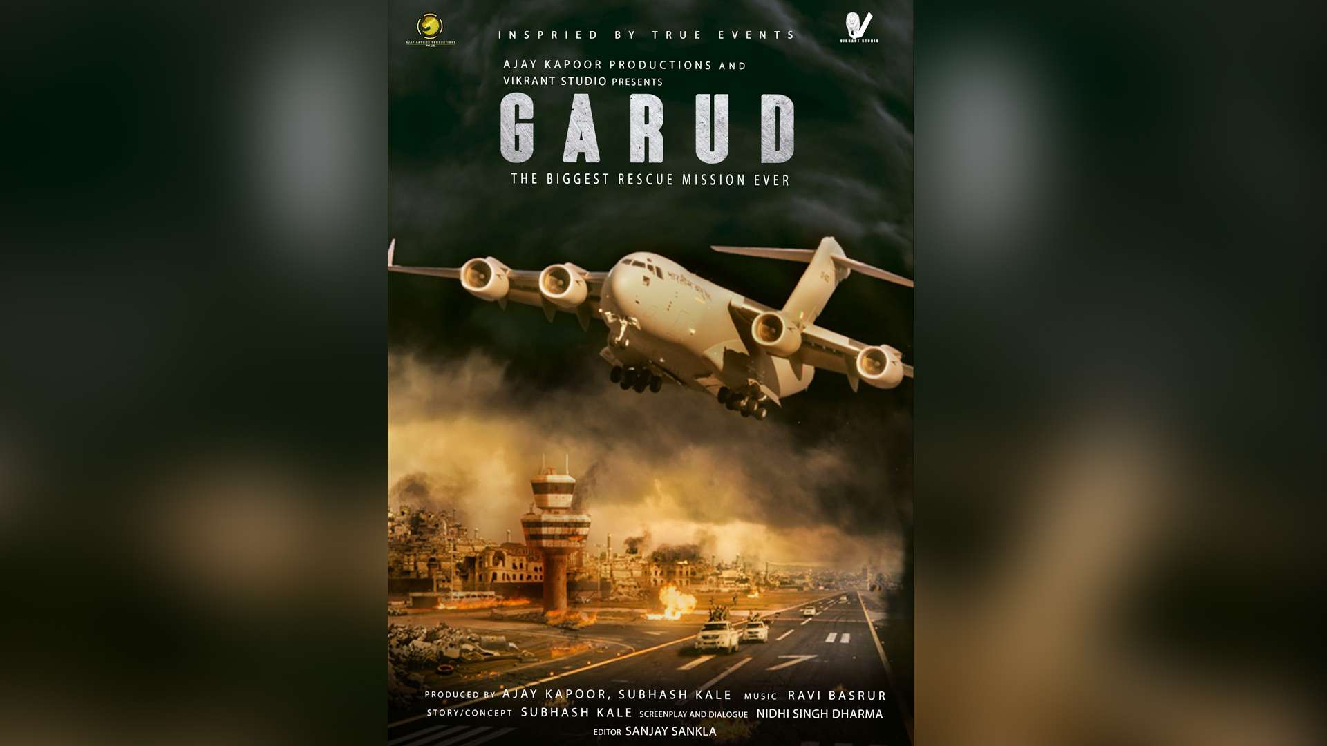 Ajay Kapoor and Subhash Kale announce ‘Garud’ based on Afghanistan rescue crisis