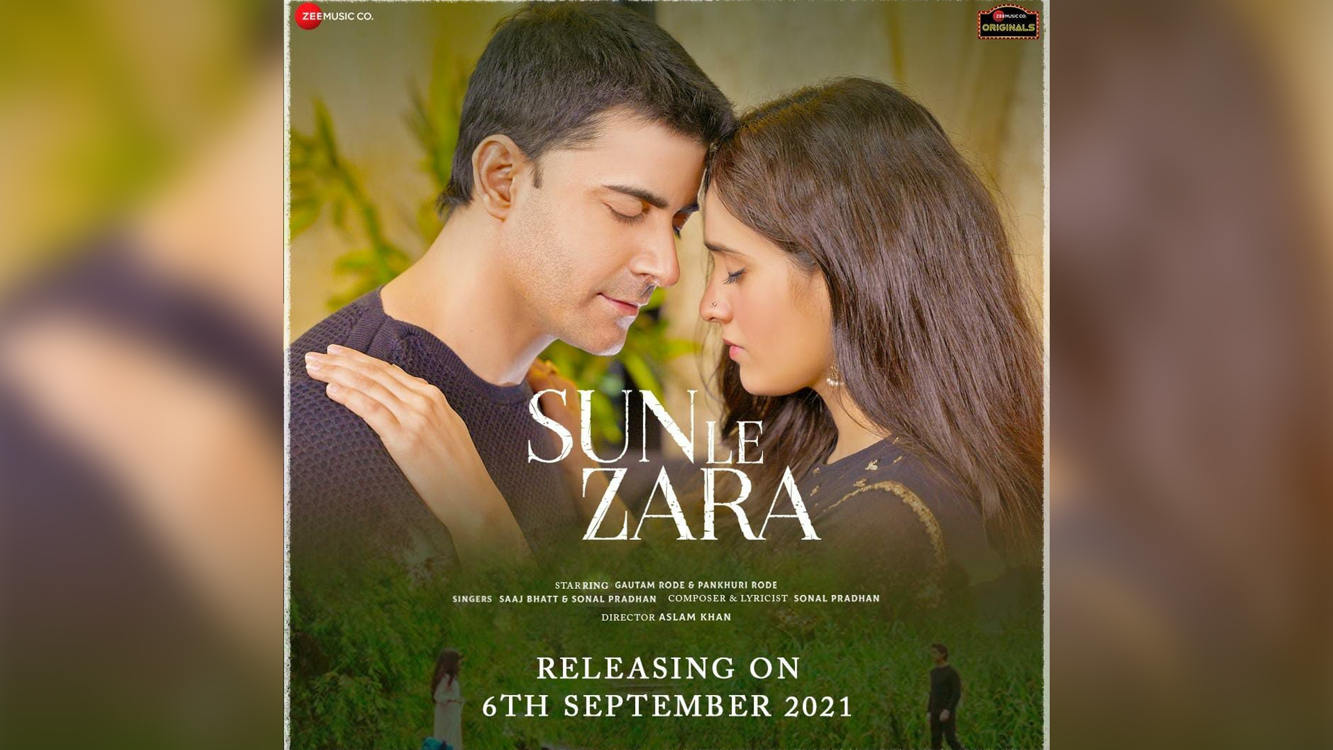 Gautam and Pankhuri Rode unite for a soulful and romantic music video, Sun Le Zara! Check out their mesmerizing poster !