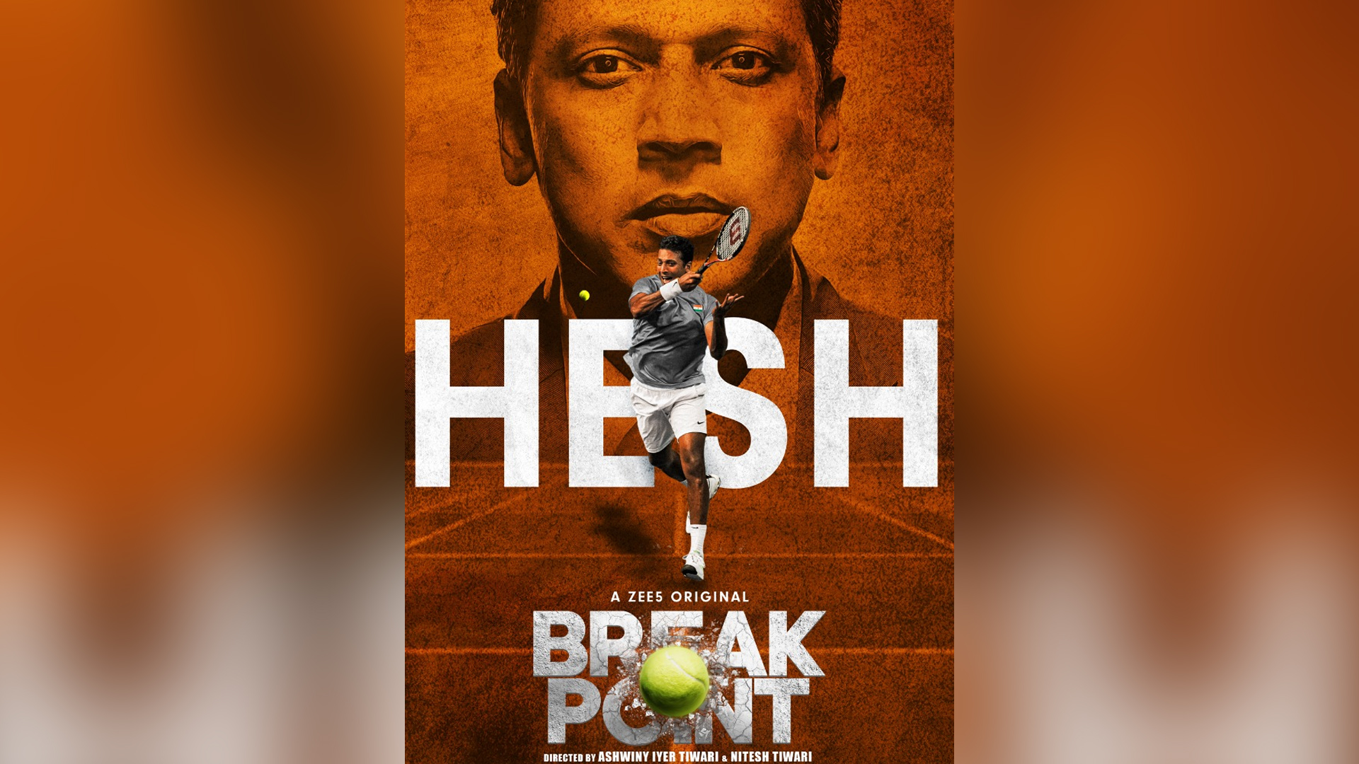 BREAK POINT: Riveting and intriguing poster featuring Tennis champion Mahesh Bhupathi out now