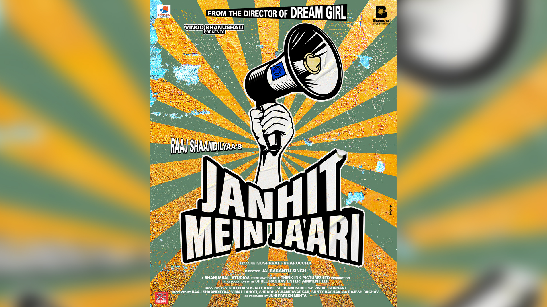 Bhanushali Studios Limited & Raaj Shandilyaa announce ‘Janhit Mein Jaari’ starring Nushrratt Bharuccha