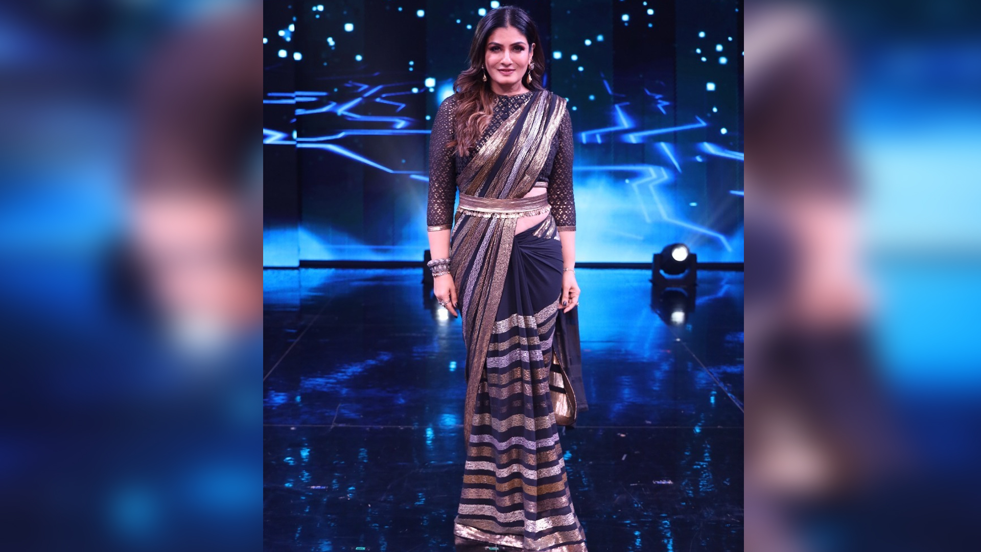 Raveena Tandon gifts an evil eye bracelet to contestant Neerja Tiwari on Super Dancer – Chapter 4