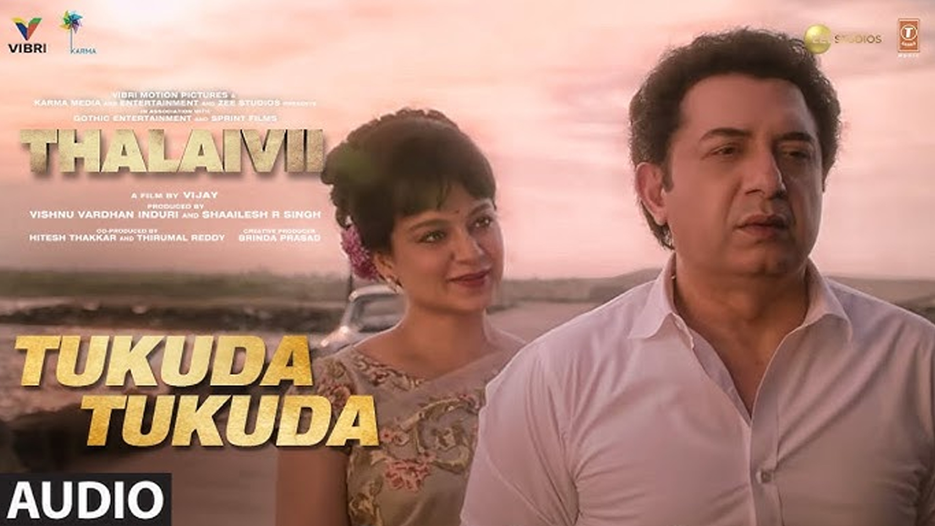 Encapsulating the pain of separation, Thalaivii’s ‘Tukda Tukda’ depicts the emotional turmoil of Jayalalithaa and MGR’s relationship