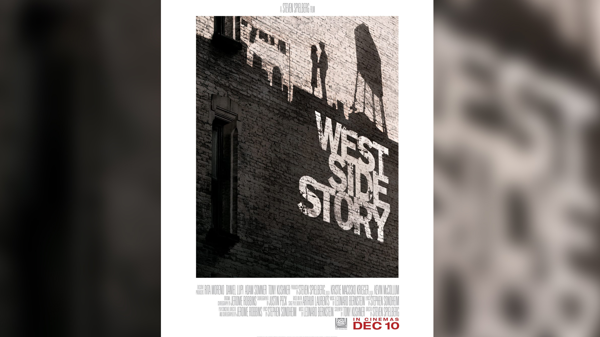 STEVEN SPIELBERG’S WEST SIDE STORY to release on 10th December!