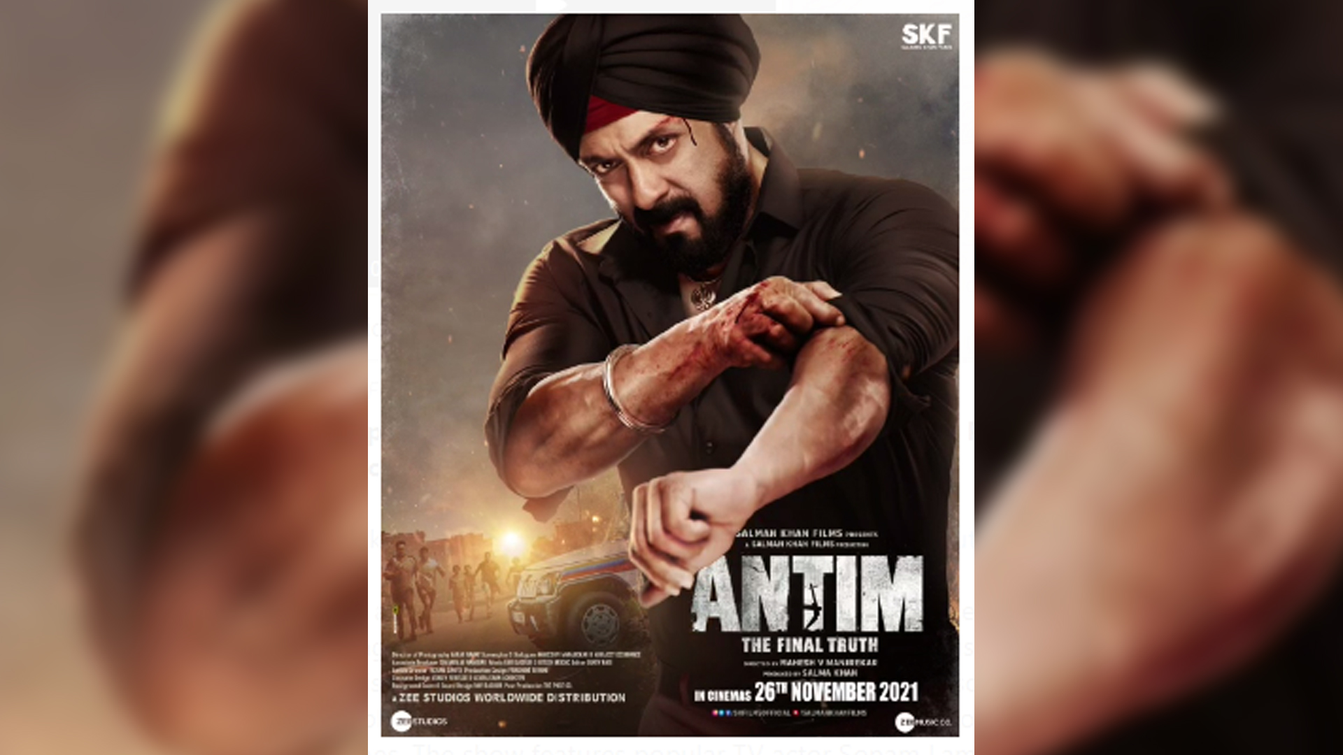 Antim becomes the biggest Action Blockbuster of the Year, crosses 50 crores of worldwide collection by its second weekend and still stands strong at Box Office