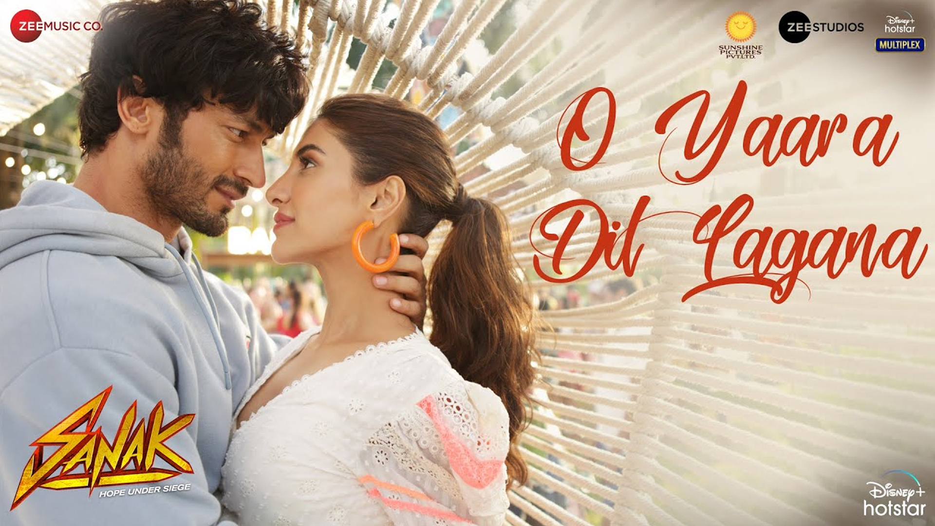 ‘Sanak’s first song ‘O Yaara Dil Lagana’ featuring Vidyut Jammwal & Rukmini Maitra out now!