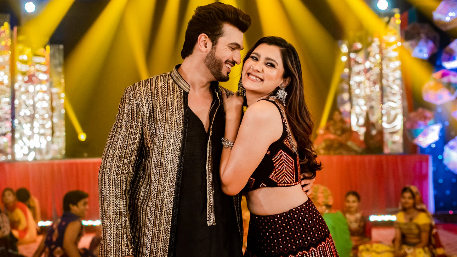 Aastha Gill and Arjun Bijlani come together for a Navratri Special song ‘Saawariya’