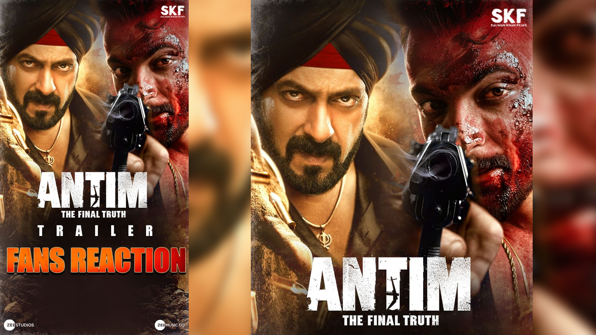 Bollywood and the audience witnesses one of the biggest launch events in recent times with the Antim trailer release