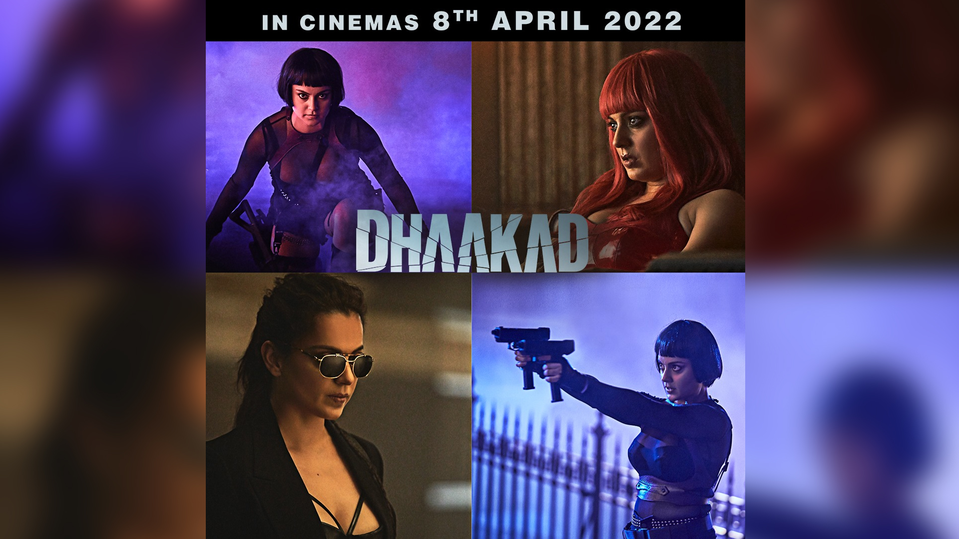 Kangana Ranaut returns all guns blazing as Agent Agni in Soham Rockstar Entertainment’s  spy thriller Dhaakad; to release on April 8, 2022 in theatres