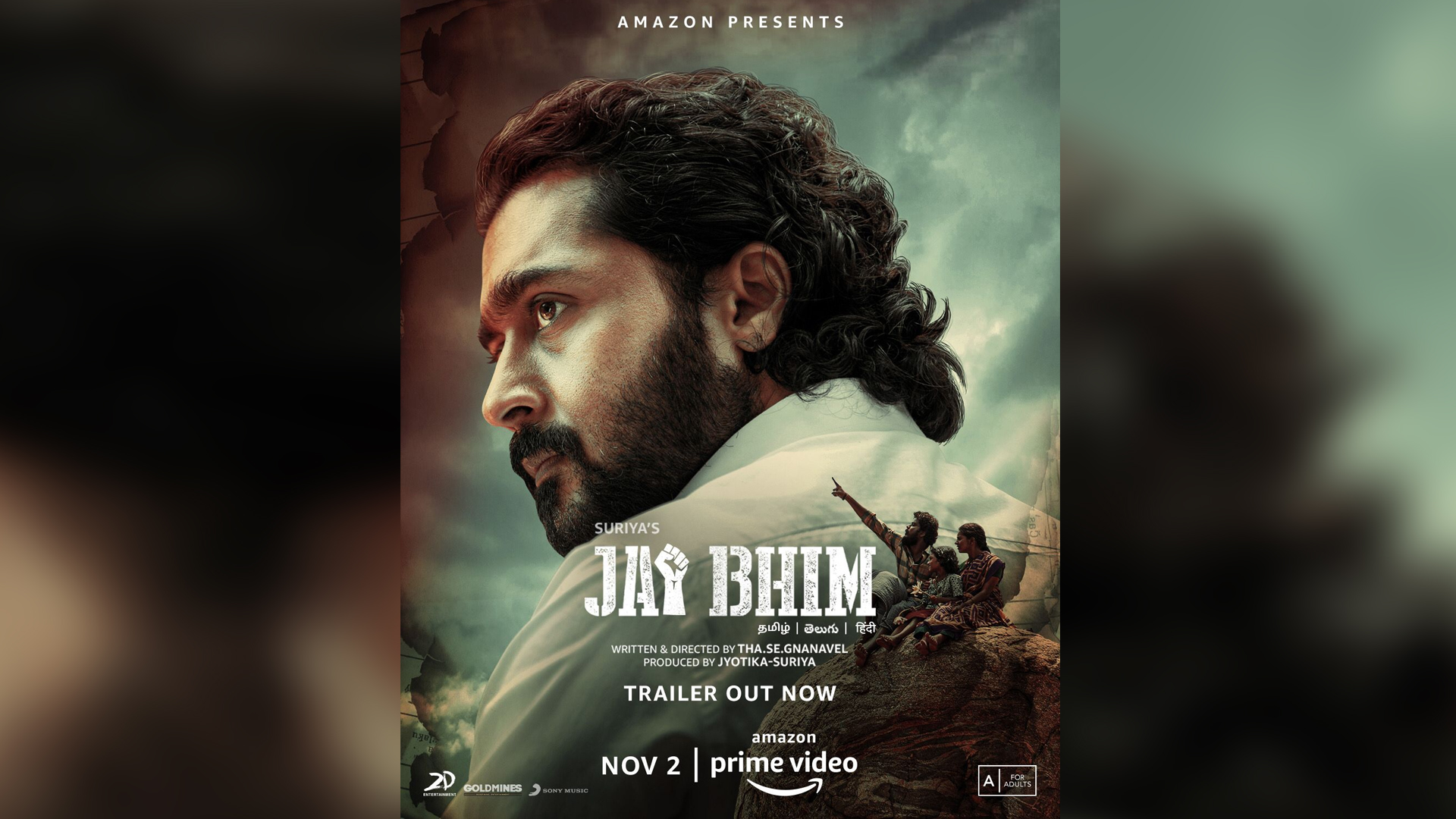 Prime Video Launches the Much-Awaited Trailer of Suriya Starrer Jai Bhim