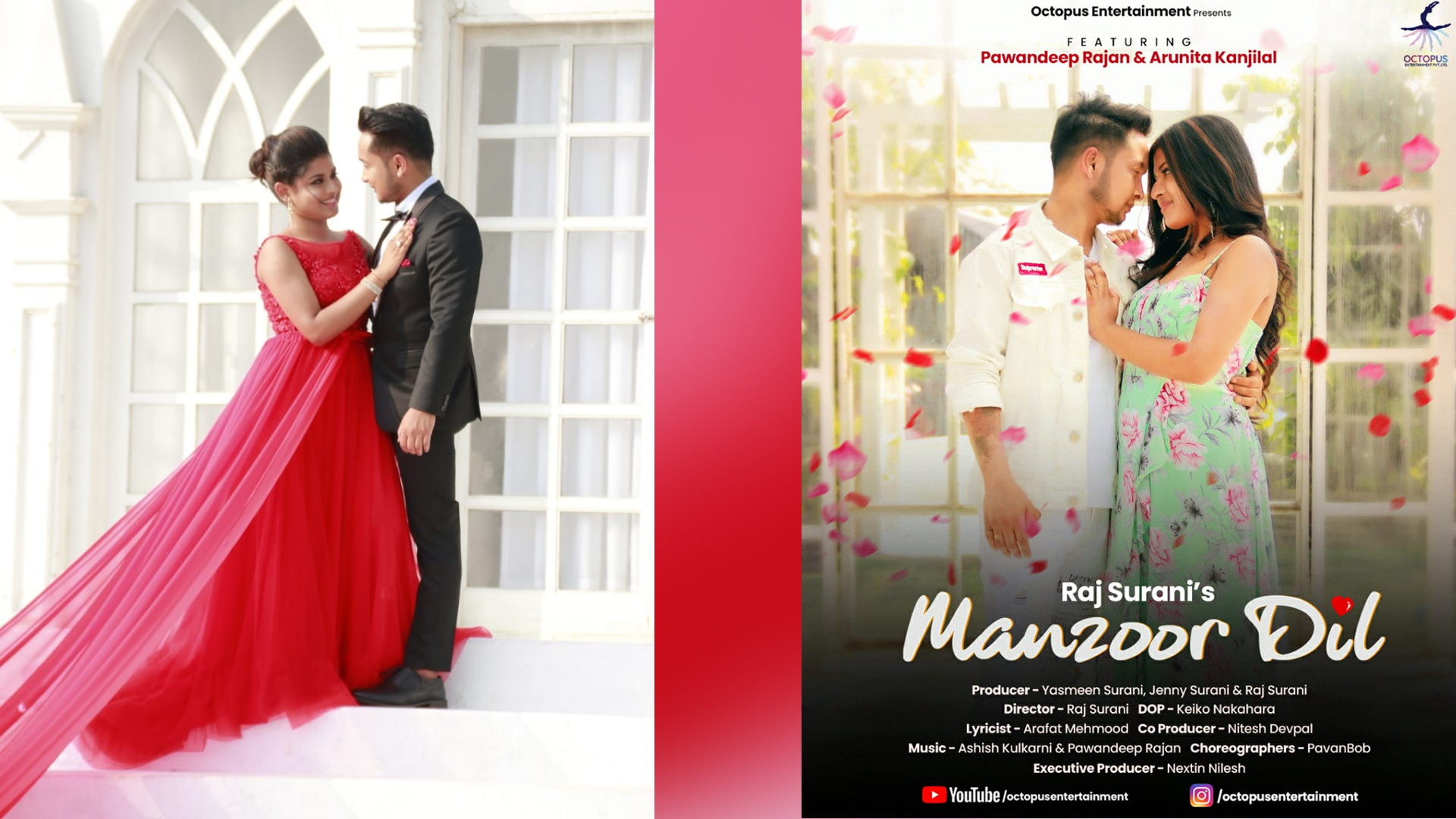 Pawandeep Rajan and Arunita Kanjilal’s love chemistry will be seen for the first time in ‘Manzoor Dil’