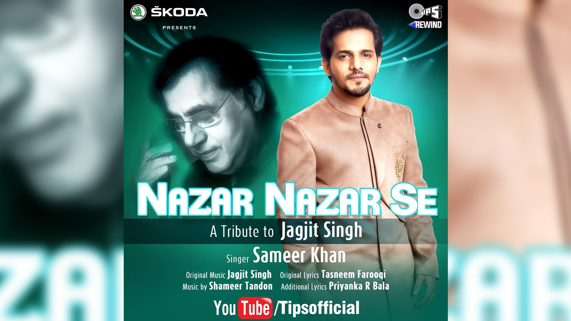 A mesmerising rendition of “Nazar Nazar Se” by Sameer Khan on Tips Official’s Youtube channel for Skoda presents Tips Rewind