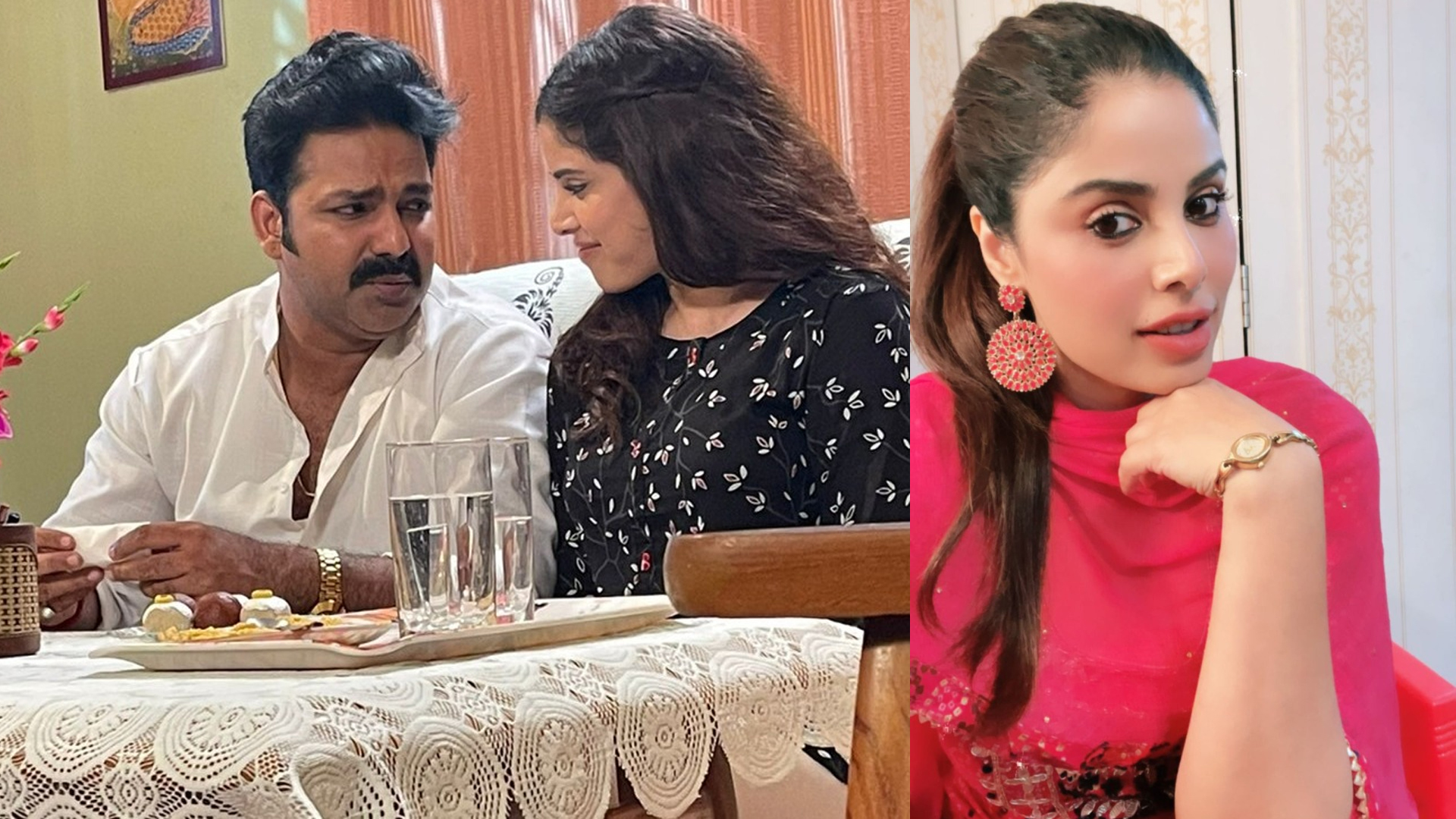 Actress Sehnooor Marks Her Bollywood Debut With Bhojpuri Star Pawan Singh In Their Upcoming Series ‘Prapanch’.