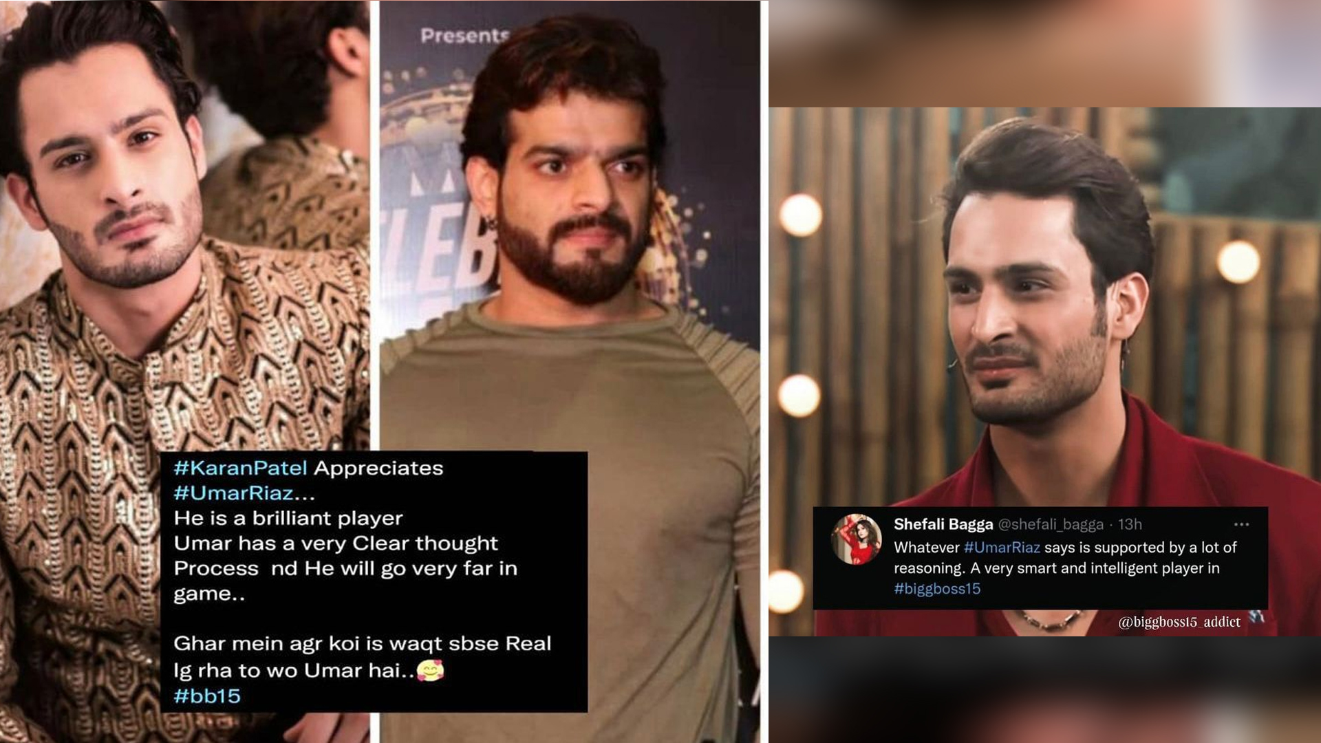 Karan Patel,Shefali Bagga, all good words for Bigg Boss 15’s Umar Riaz. Check it out!