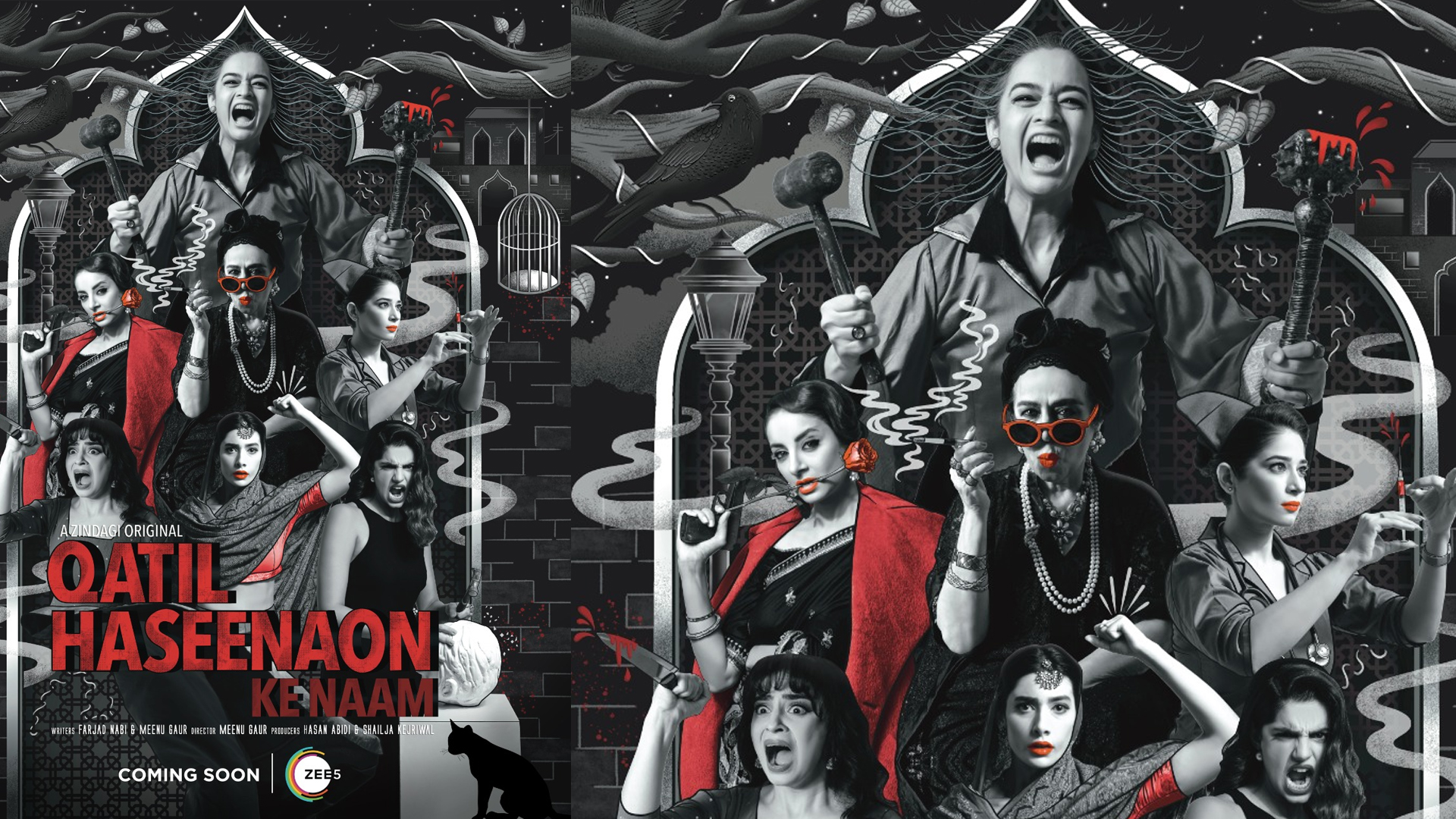 ZEE5 & Zindagi announce a first of its kind desi noir series ‘Qatil Haseenaon Ke Naam’