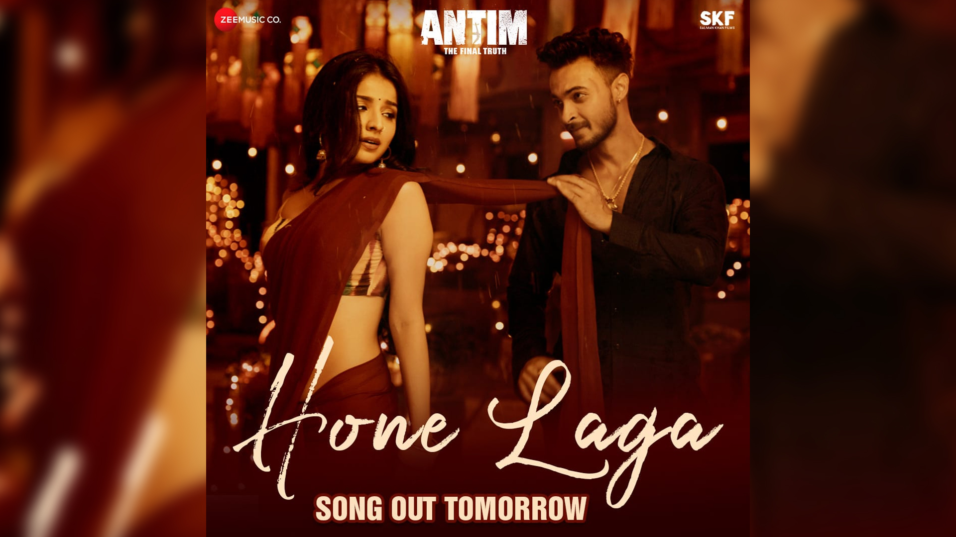 Aayush Sharma and Mahima Makwana unfold their romantic chemistry in Hone Laga, song out on November 9th