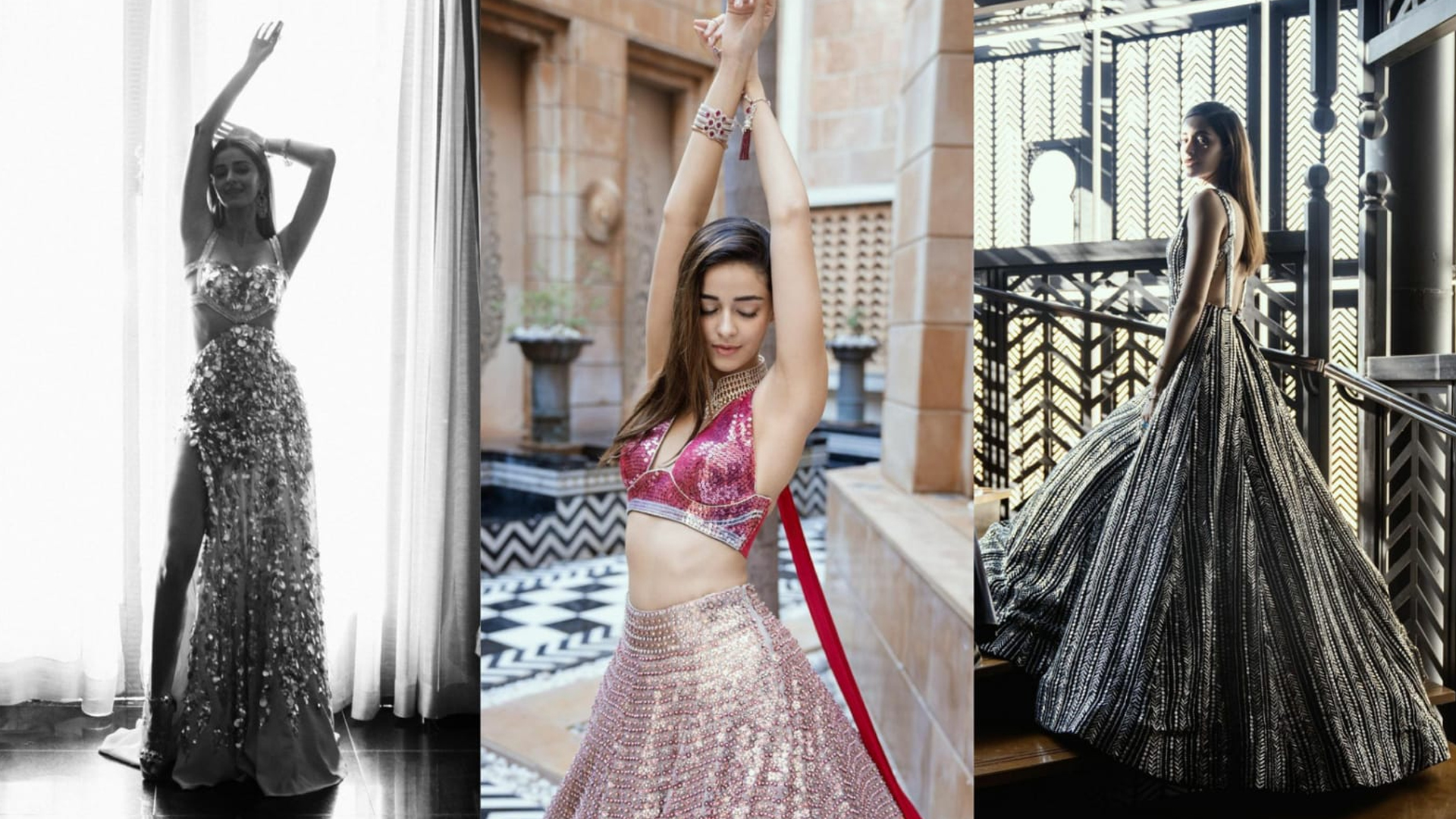 Ananya Panday steals the show as a ‘Princess’ with her latest ethnic looks, check out the pictures!