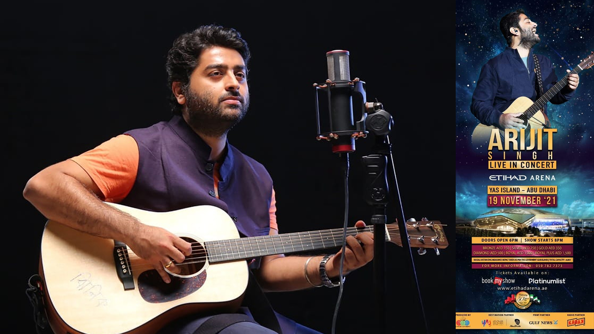 Arijit Singh’s first concert post pandemic broke record of ticket sales