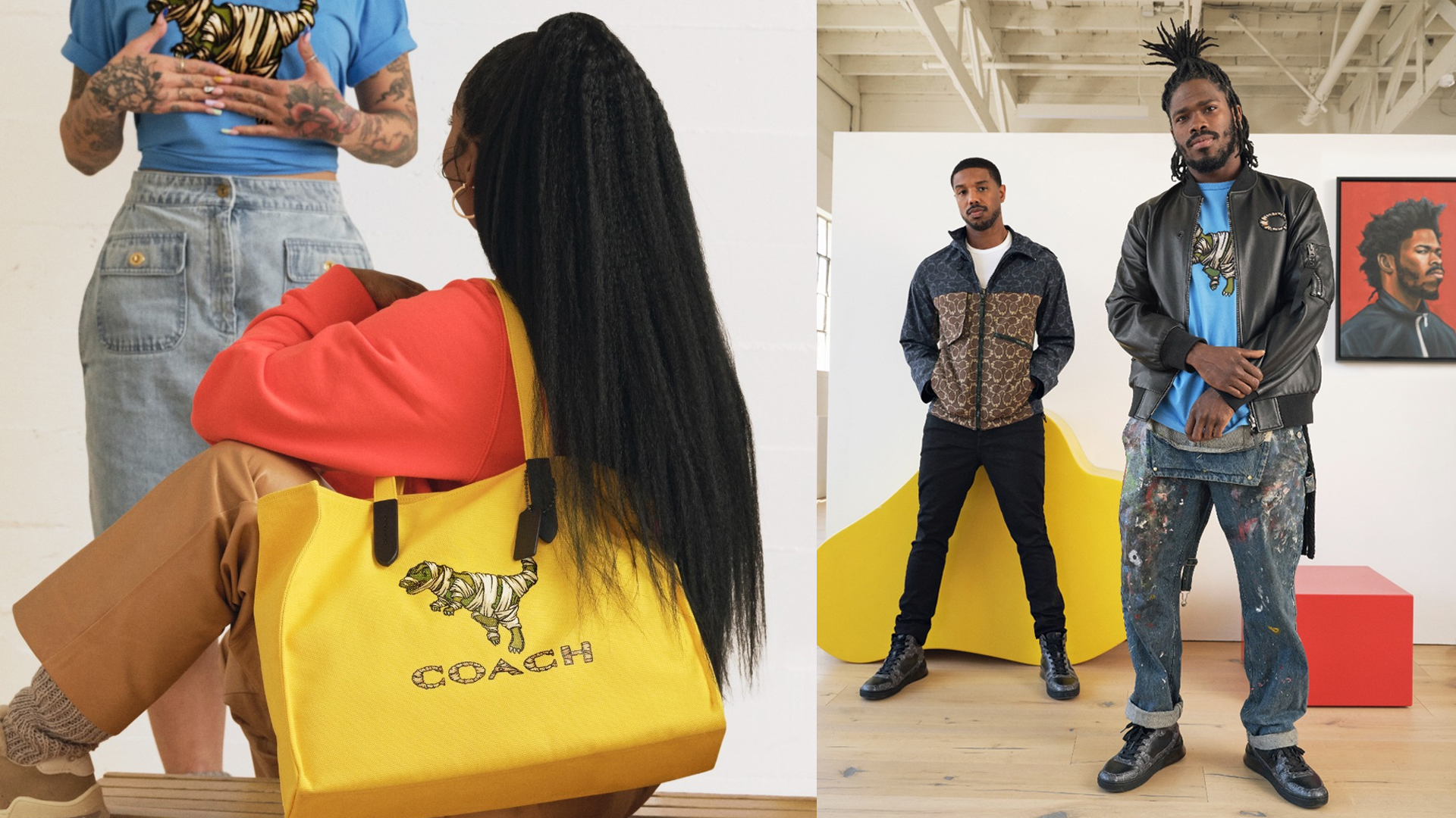 COACH INTRODUCES COACH X MICHAEL B. JORDAN ‘BLUE THE GREAT: THE ART OF COLLABORATION