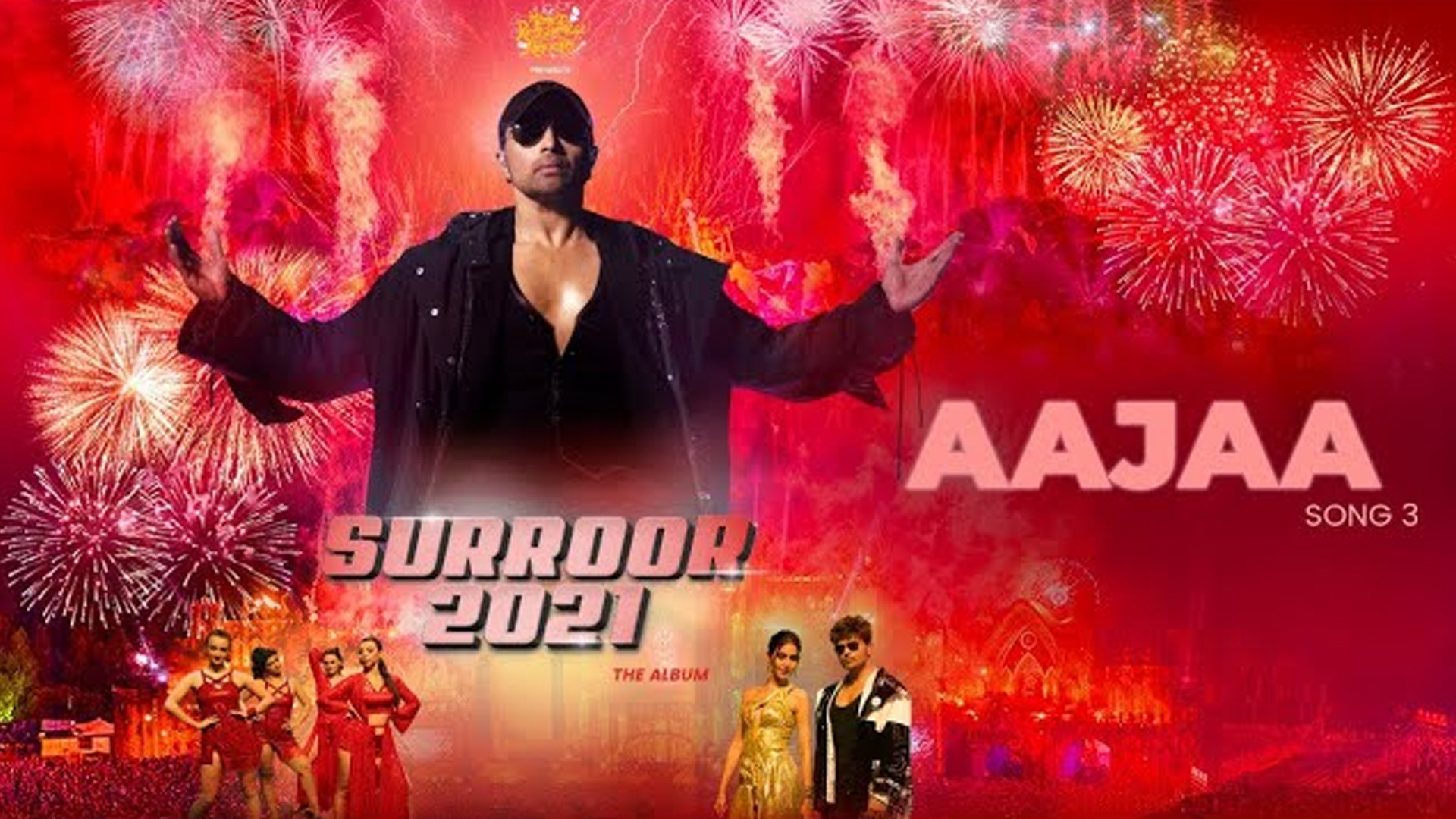 After 2 mega blockbuster hits from the album Surroor 2021 Himesh Reshammiya launches his 3rd track Aajaa from the blockbuster hit album composed written and sung by himself