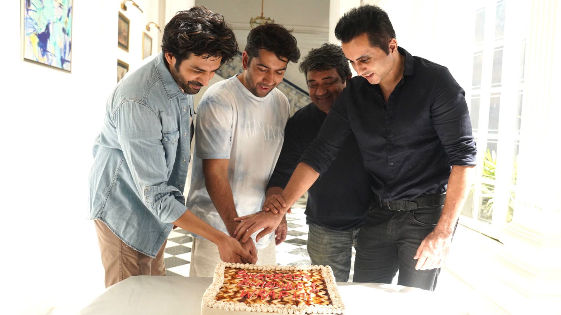 Shehzada wraps 20-day first schedule on its palatial mansion set in Film City