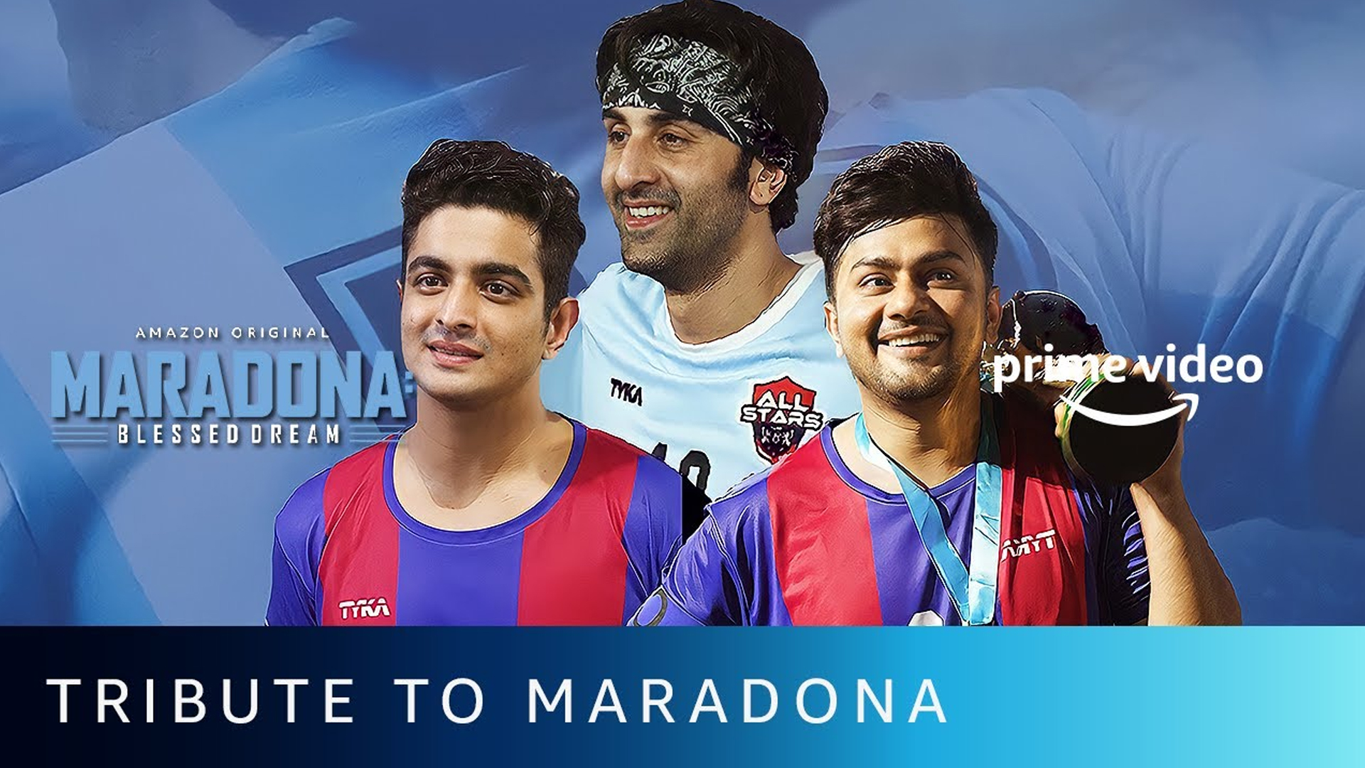 The All Stars Football Club And Influencers bring their A-Game paying a special tribute to the ‘The Golden Boy’ of football – Maradona!