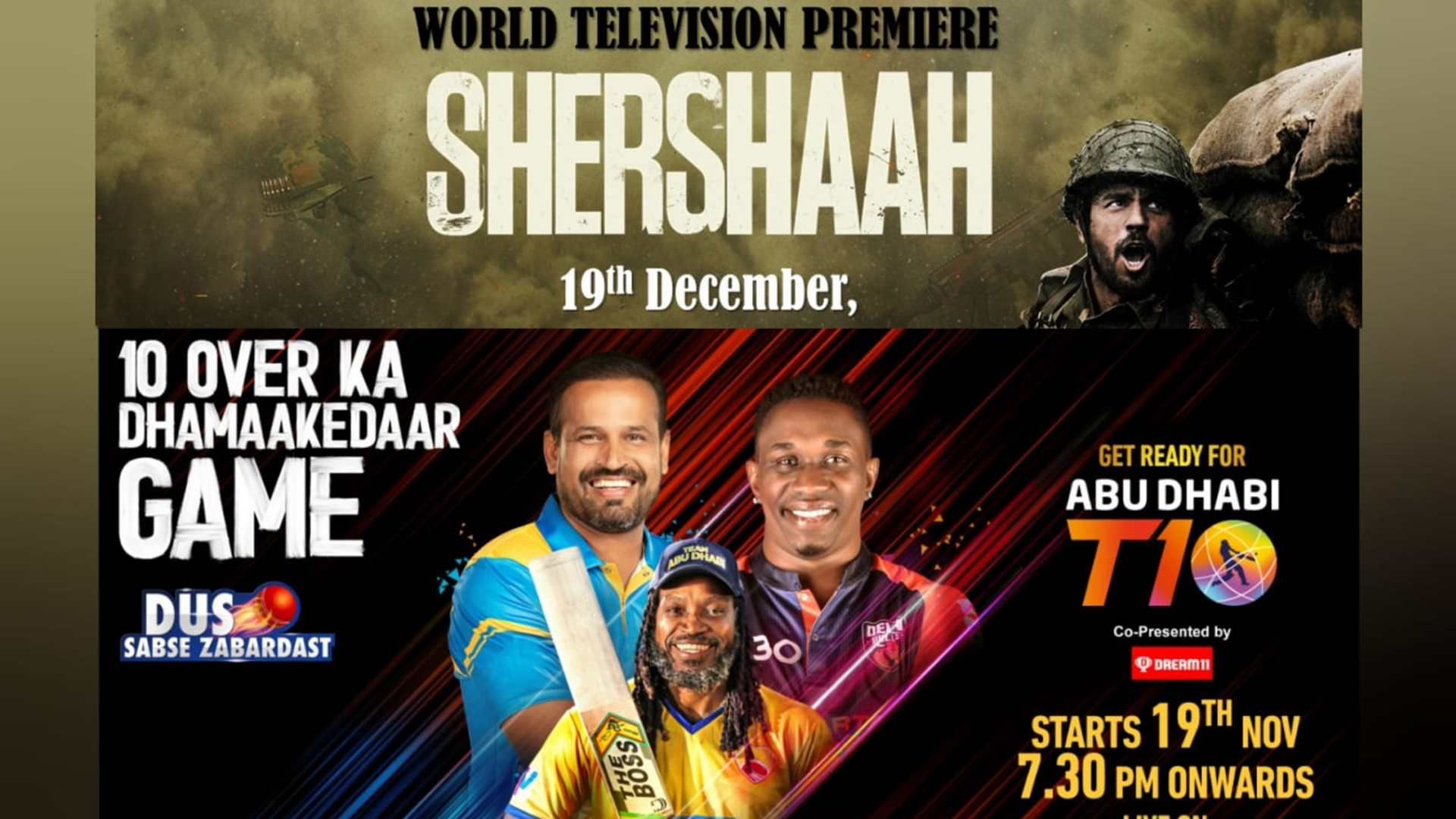 COLORS Cineplex announces a robust content line-up with World Television premiere of ‘Shershaah’, Abu Dhabi T10 League, Road Safety World Series Season-2 and more