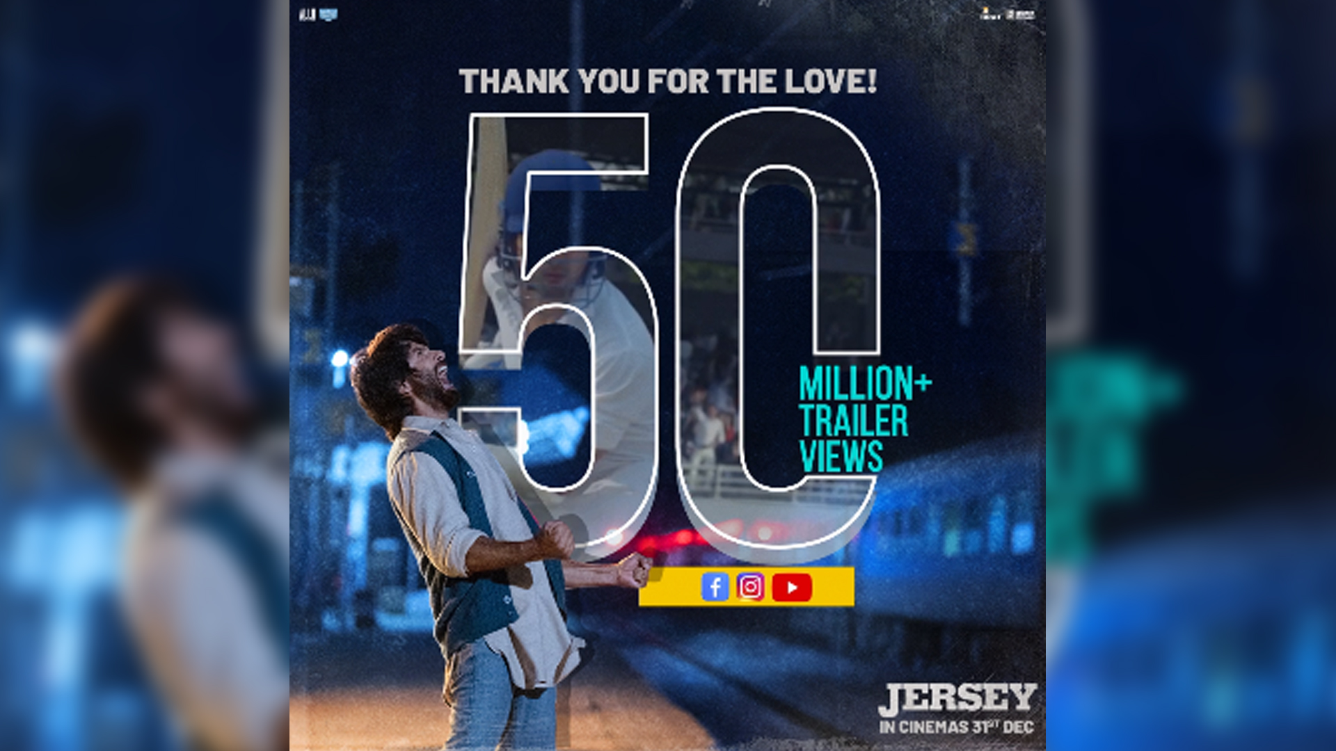 Shahid-starrer Jersey has blockbuster written all over it; trailer garners 50 Million views!